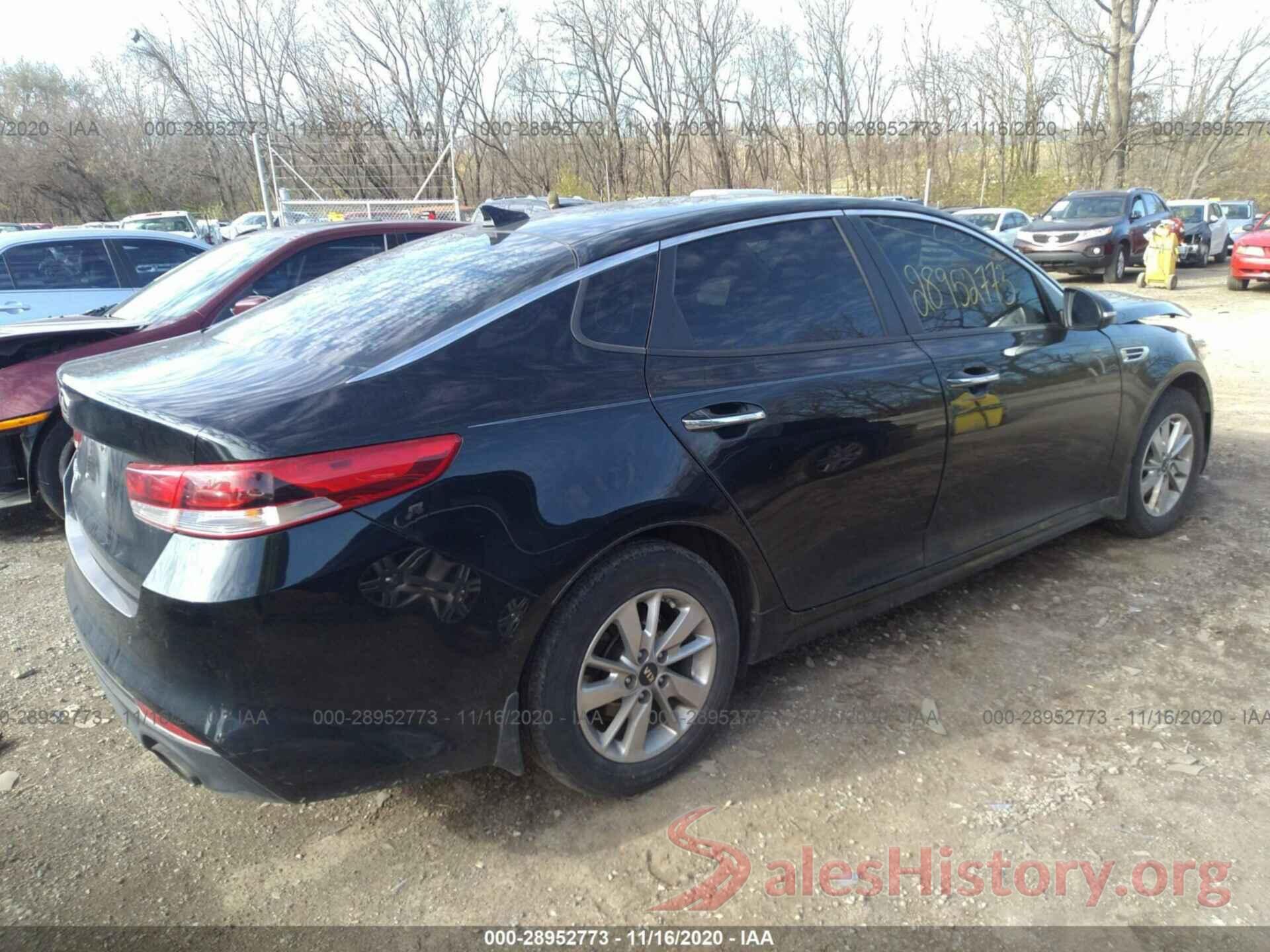 5XXGT4L33GG107247 2016 KIA OPTIMA