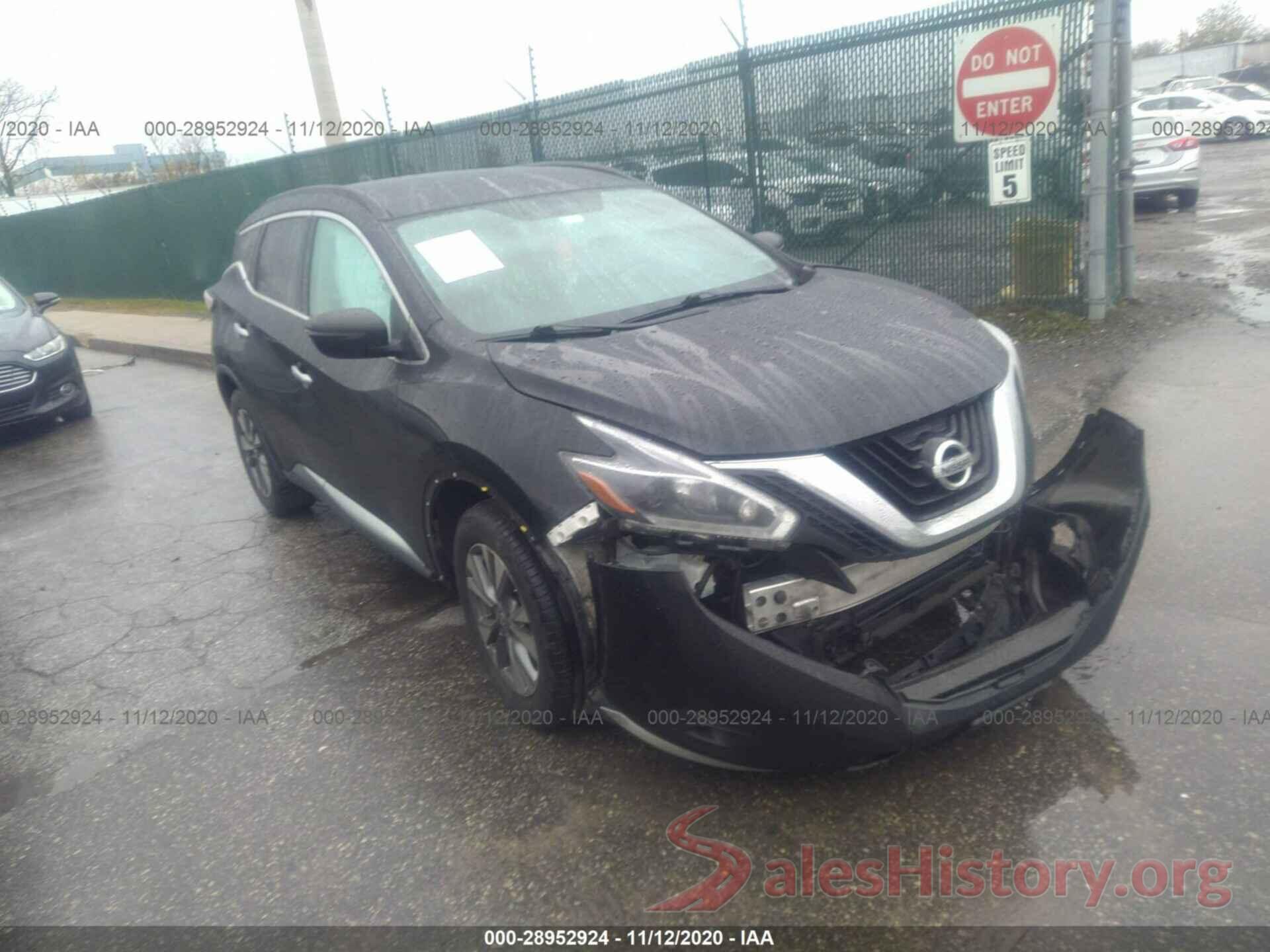 5N1AZ2MG5JN115562 2018 NISSAN MURANO