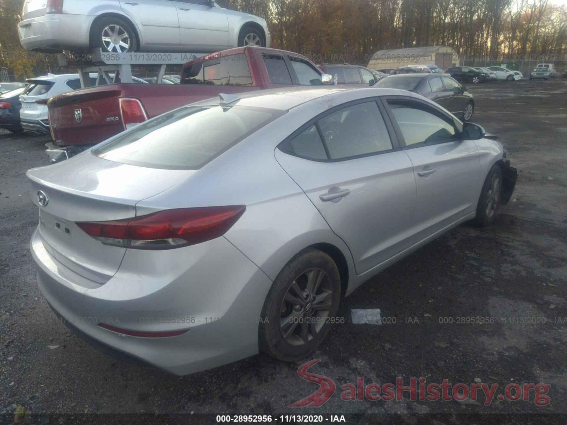 5NPD84LF4JH322727 2018 HYUNDAI ELANTRA