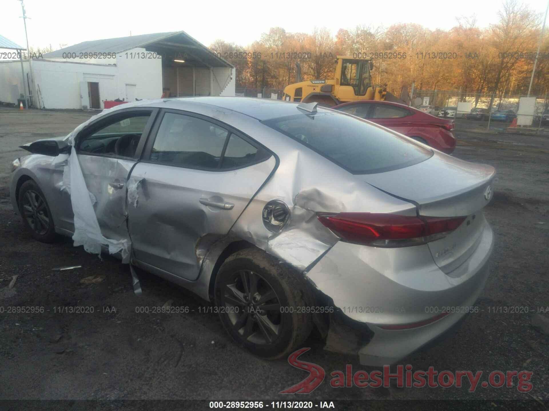 5NPD84LF4JH322727 2018 HYUNDAI ELANTRA