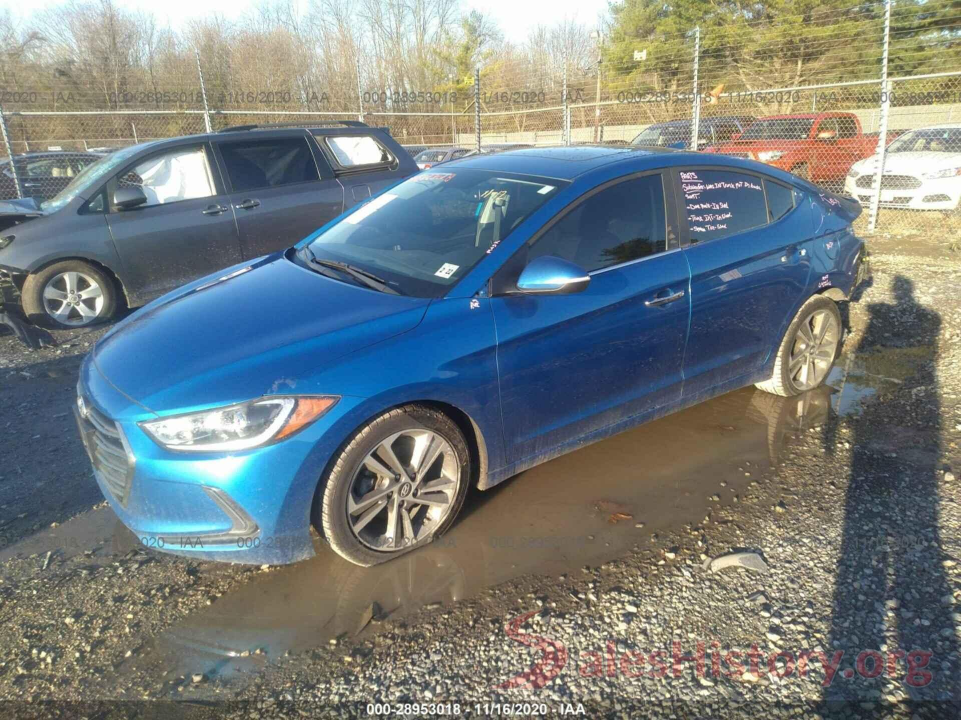 5NPD84LF4HH113479 2017 HYUNDAI ELANTRA