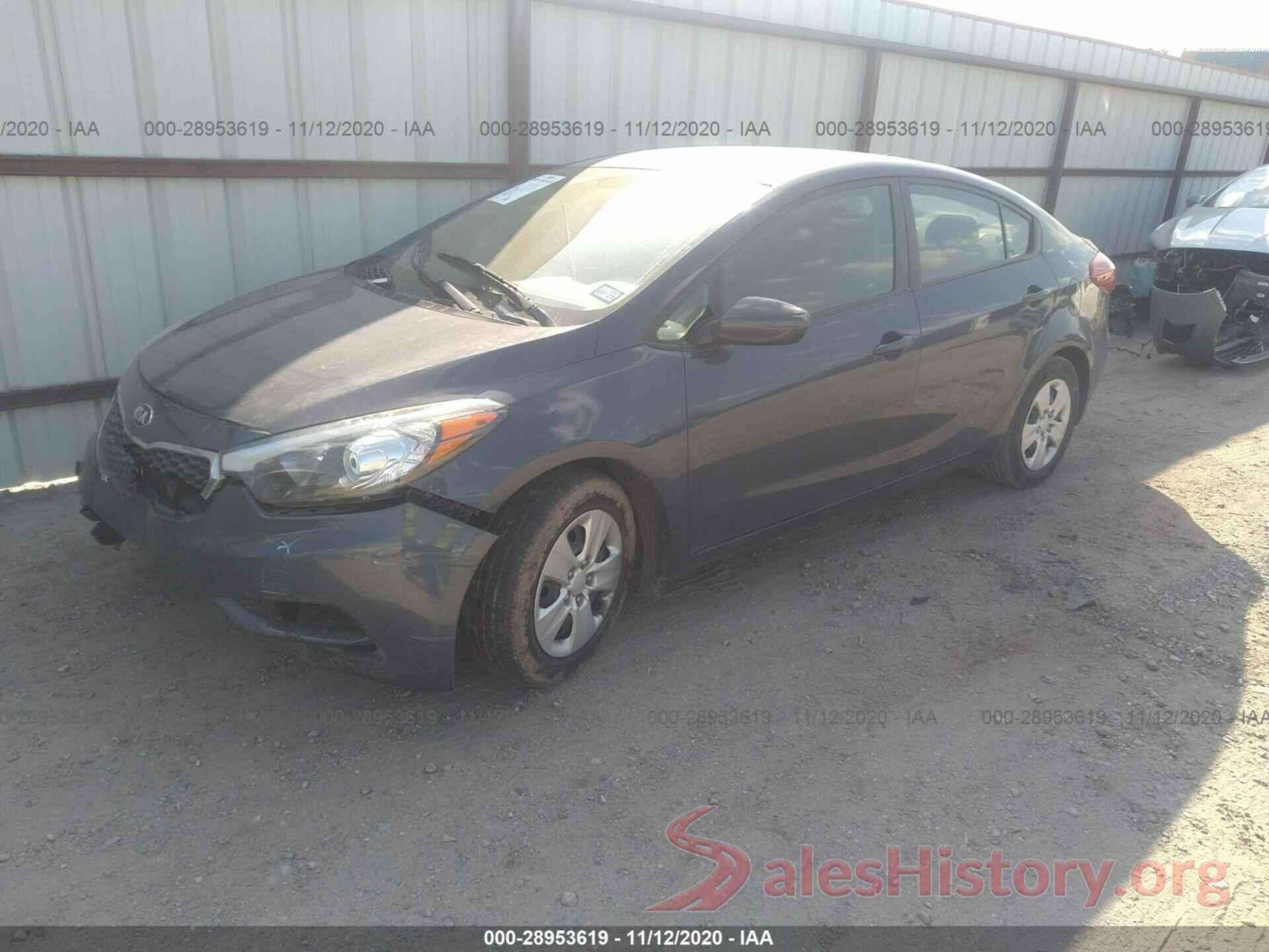 KNAFK4A65G5619895 2016 KIA FORTE