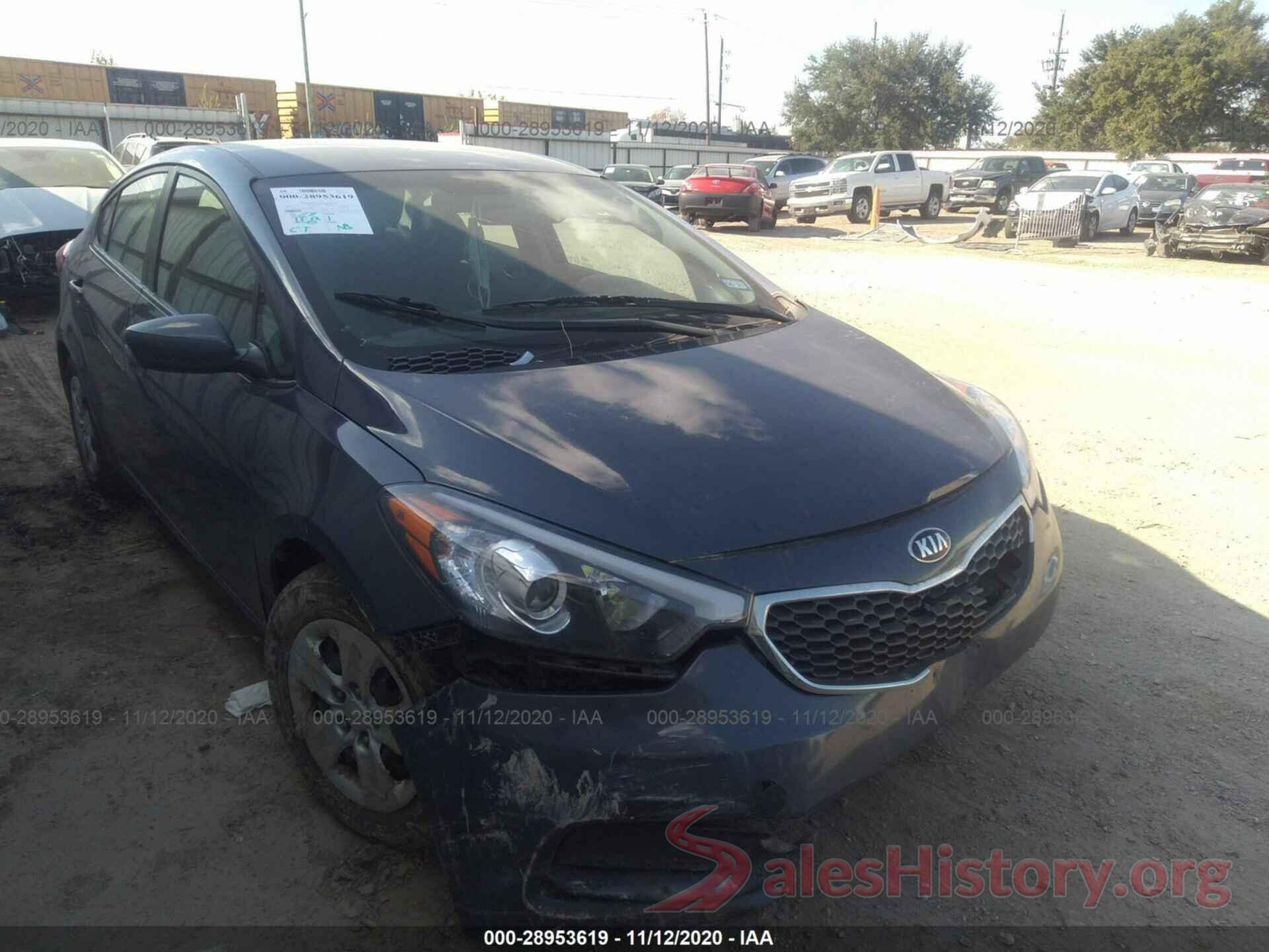 KNAFK4A65G5619895 2016 KIA FORTE