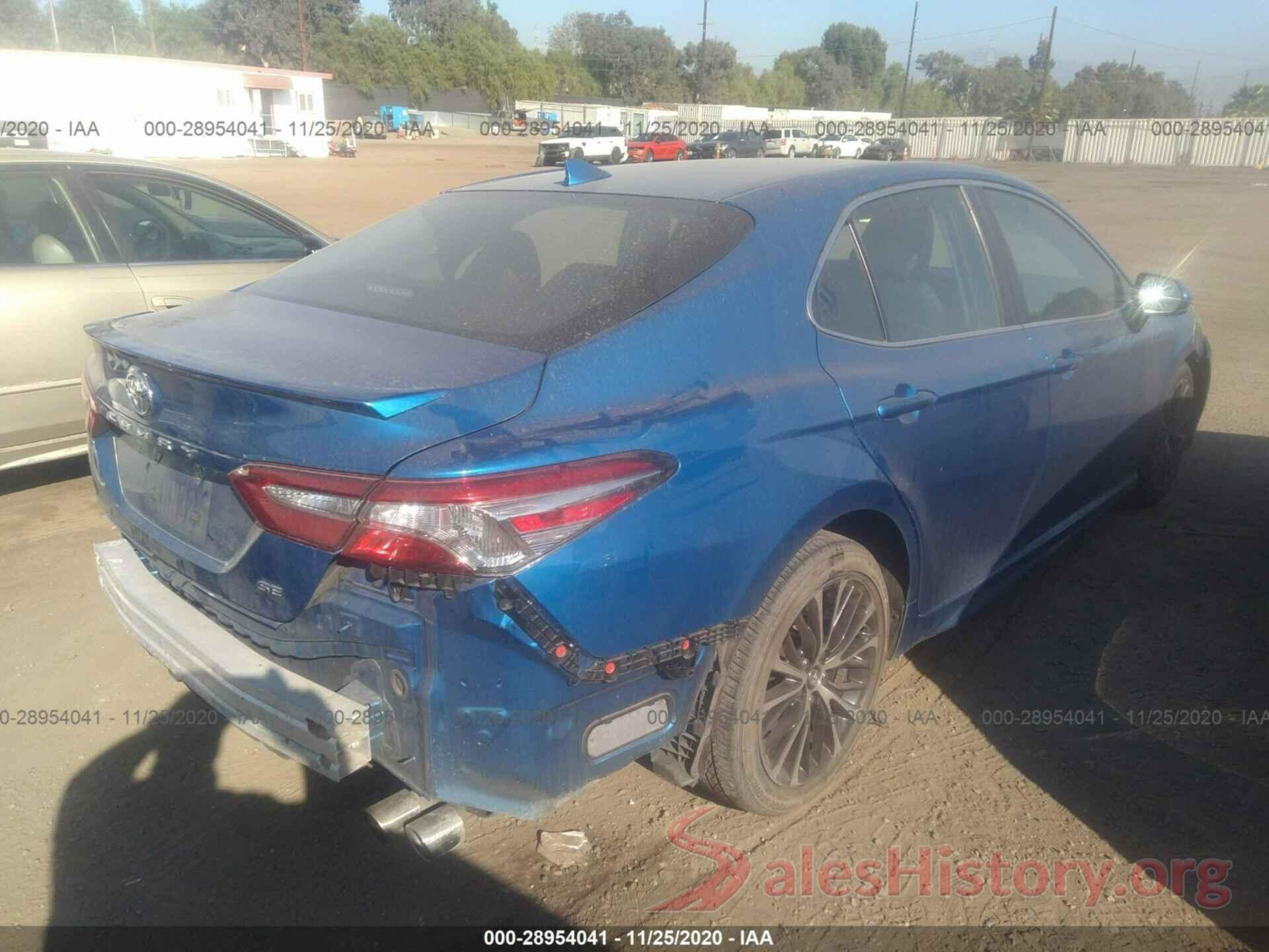 4T1B11HK6KU202141 2019 TOYOTA CAMRY