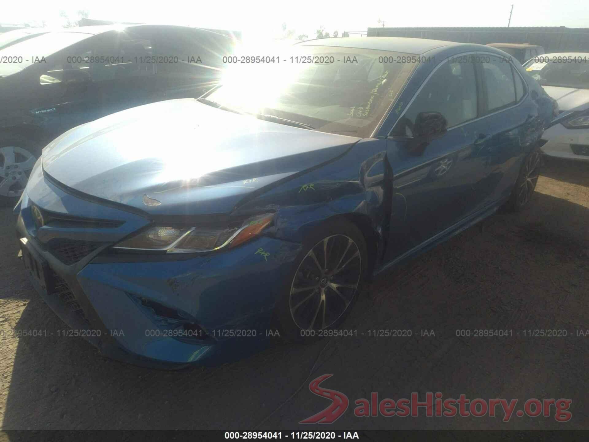 4T1B11HK6KU202141 2019 TOYOTA CAMRY