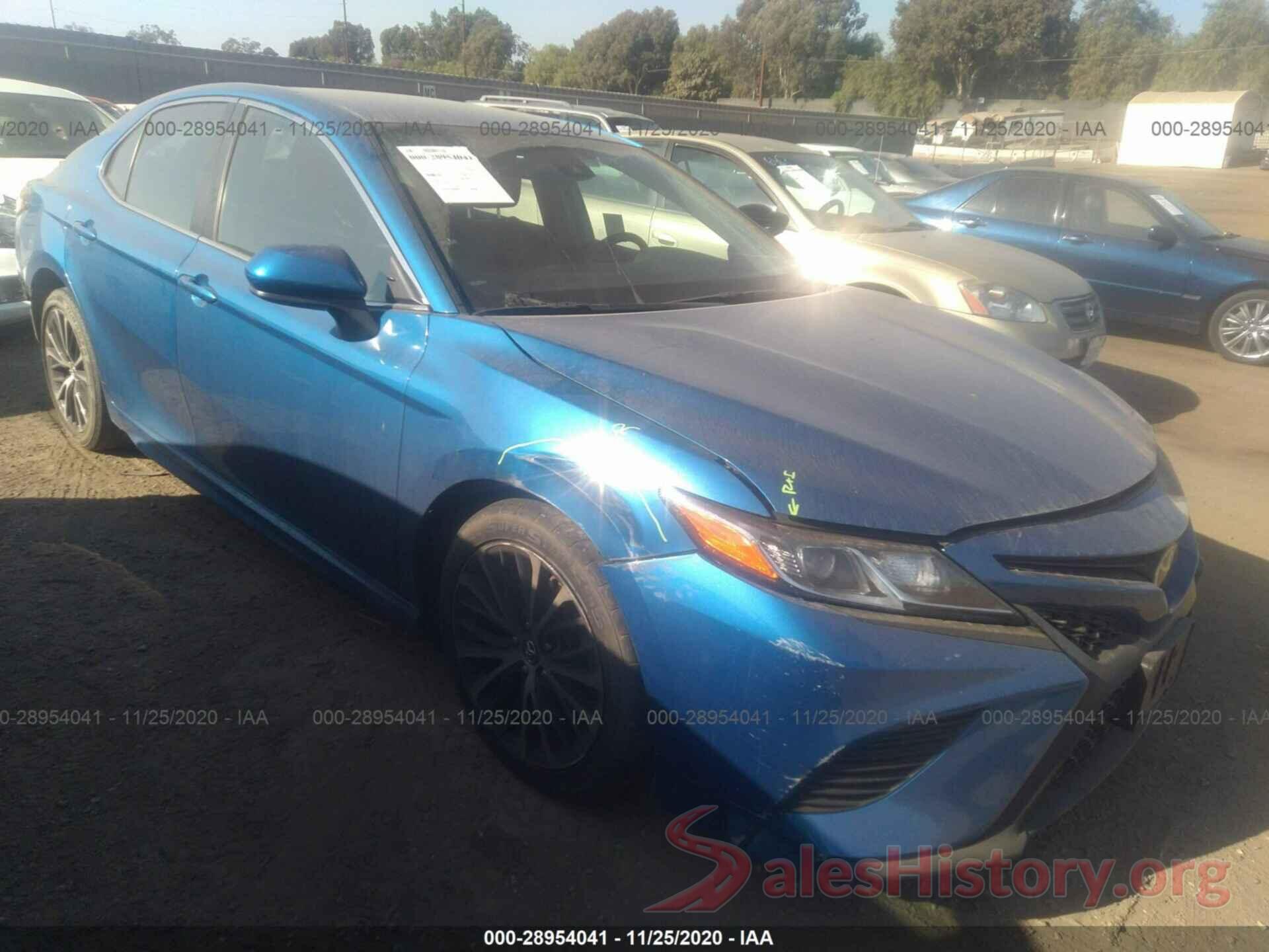 4T1B11HK6KU202141 2019 TOYOTA CAMRY