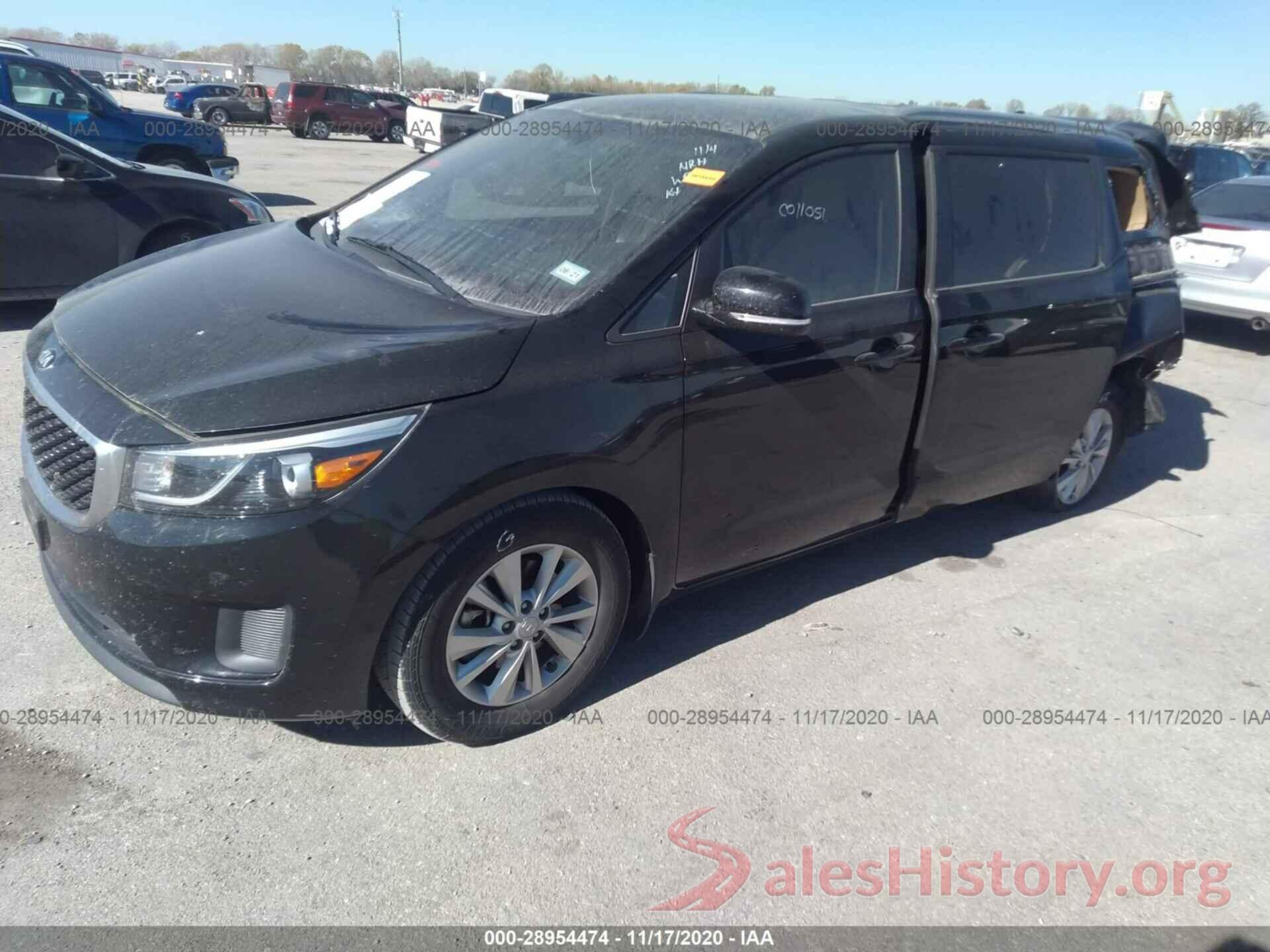 KNDMB5C19G6115376 2016 KIA SEDONA