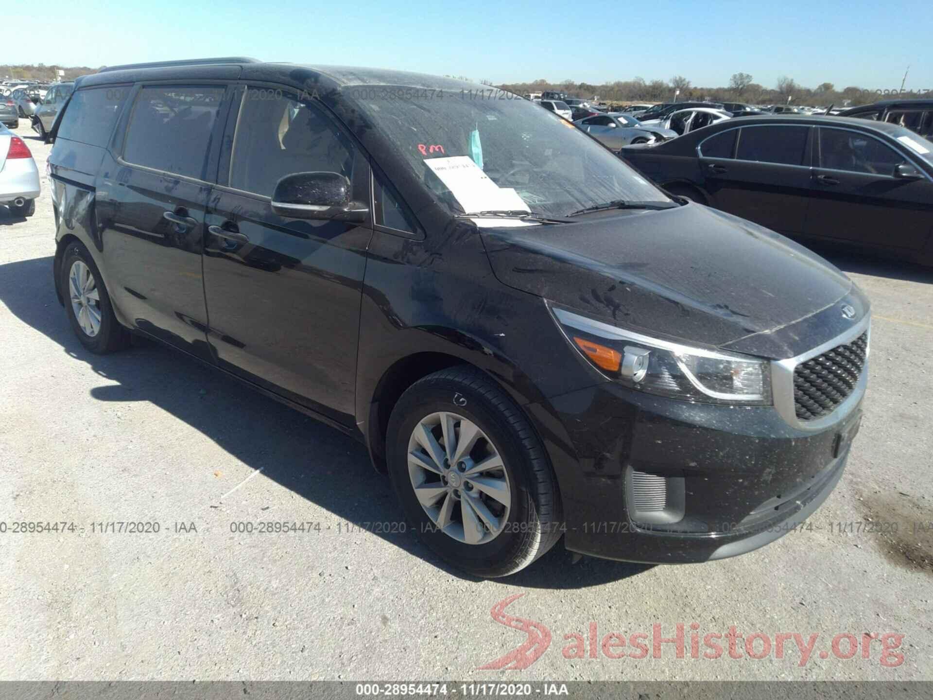 KNDMB5C19G6115376 2016 KIA SEDONA