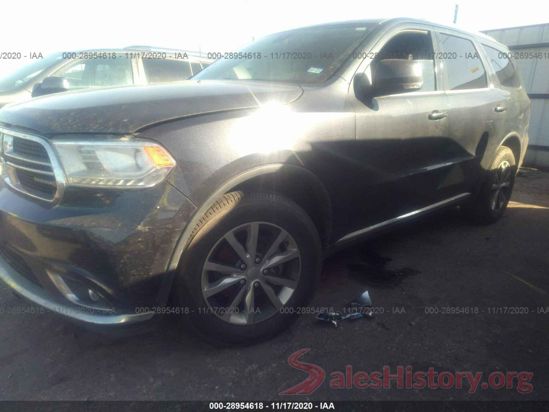 1C4RDHDG7GC373949 2016 DODGE DURANGO