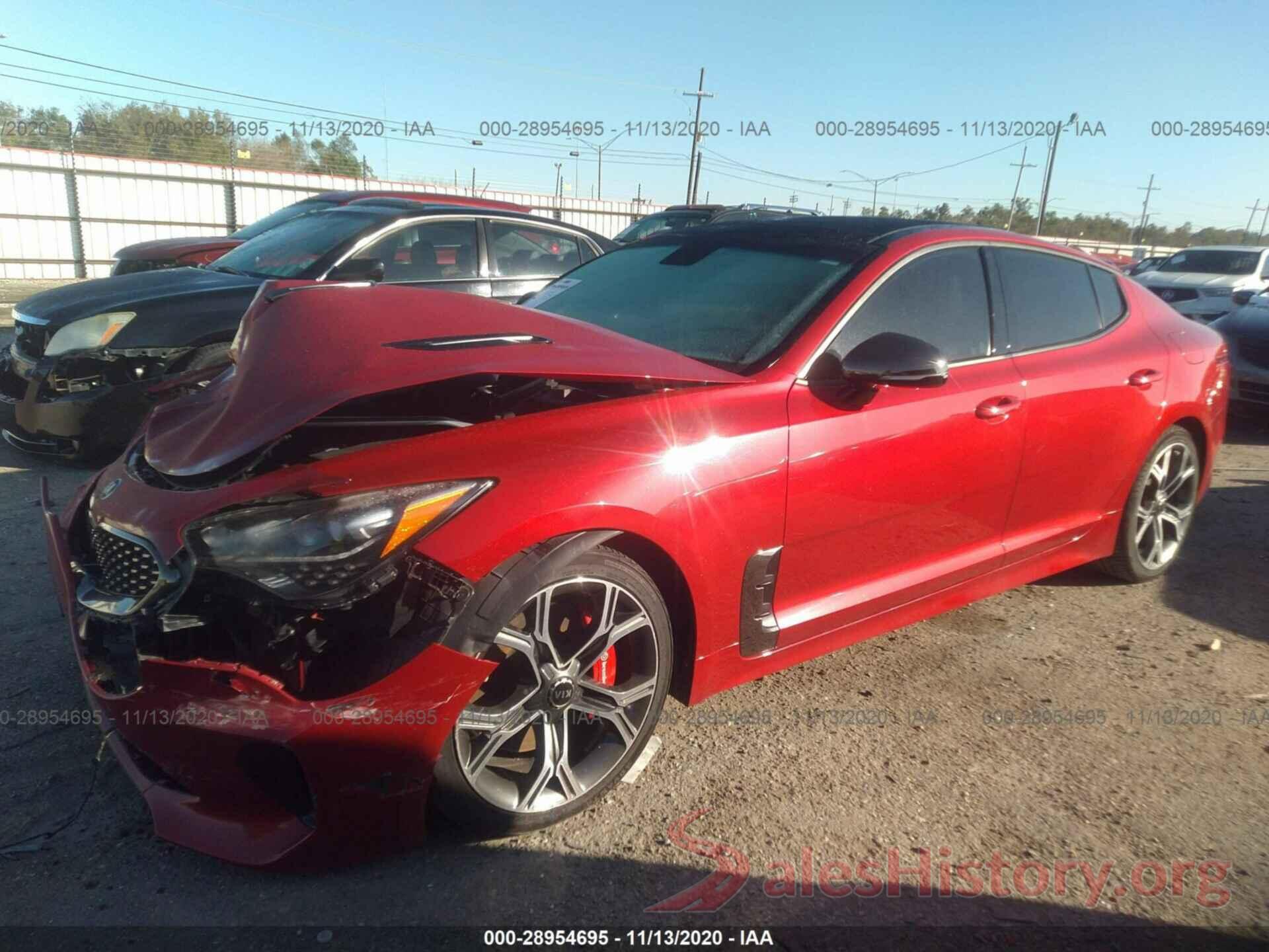 KNAE45LC9J6026993 2018 KIA STINGER