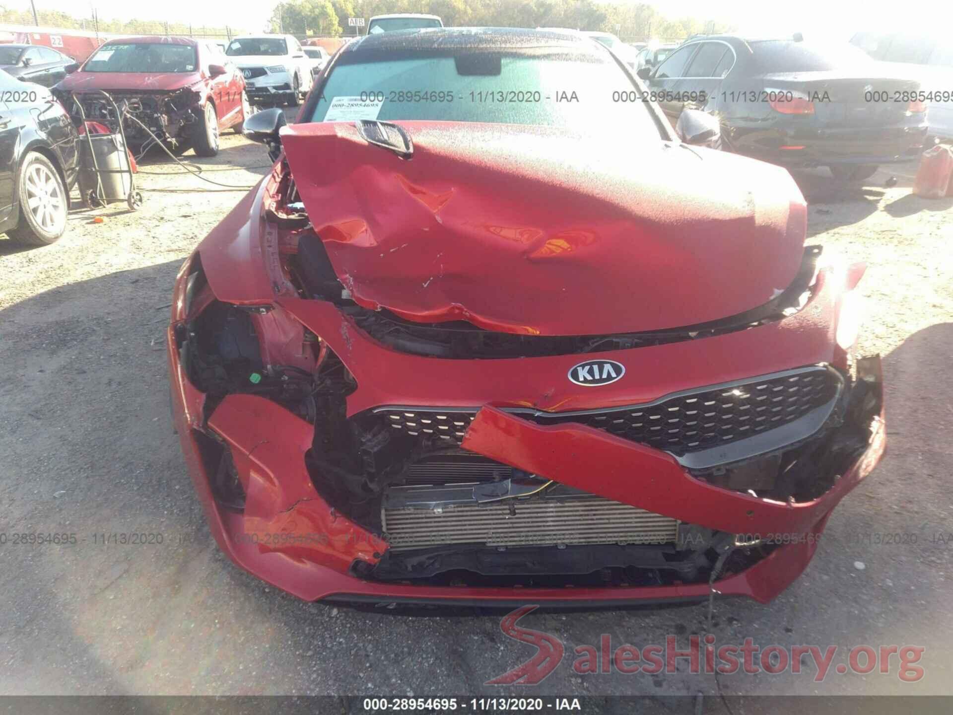 KNAE45LC9J6026993 2018 KIA STINGER