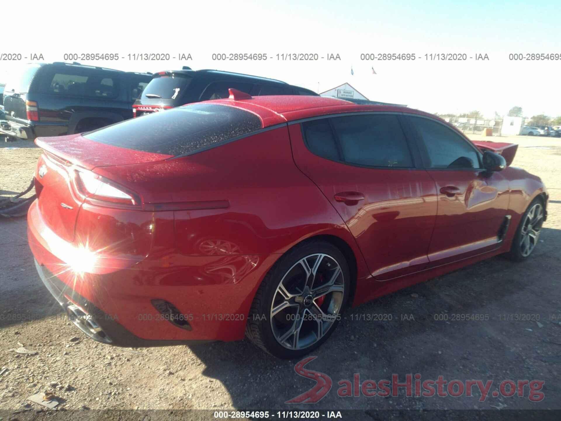 KNAE45LC9J6026993 2018 KIA STINGER