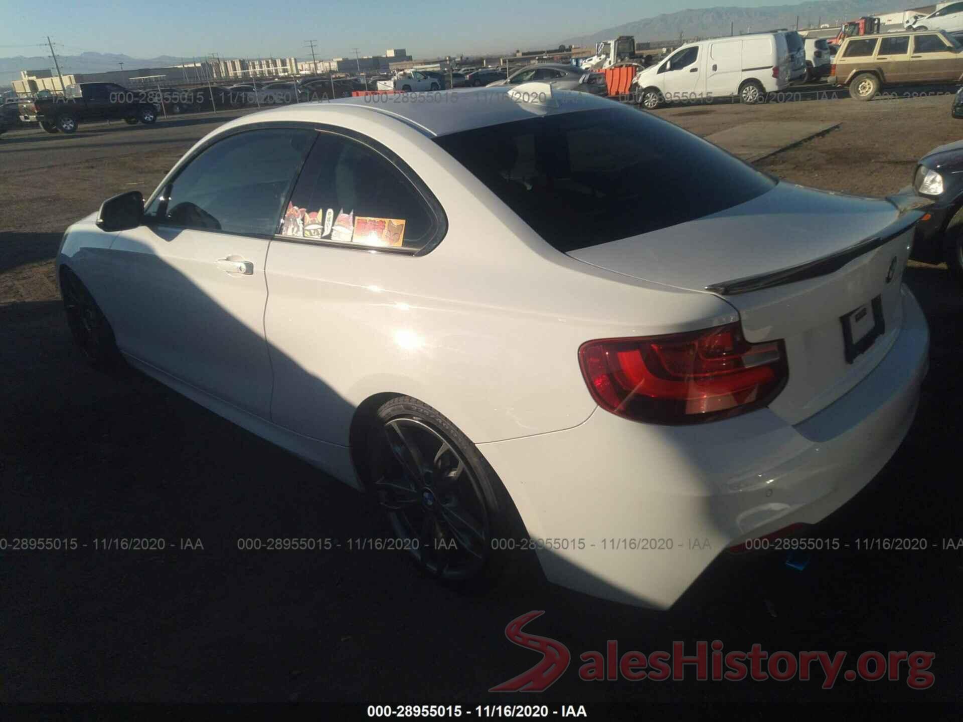 WBA1J7C52GV360298 2016 BMW 2 SERIES