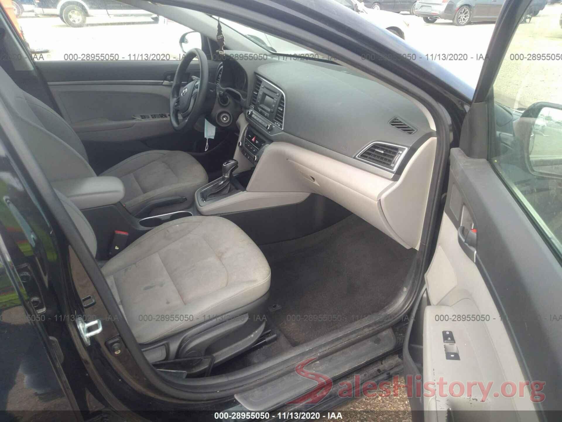 KMHD74LFXHU096496 2017 HYUNDAI ELANTRA