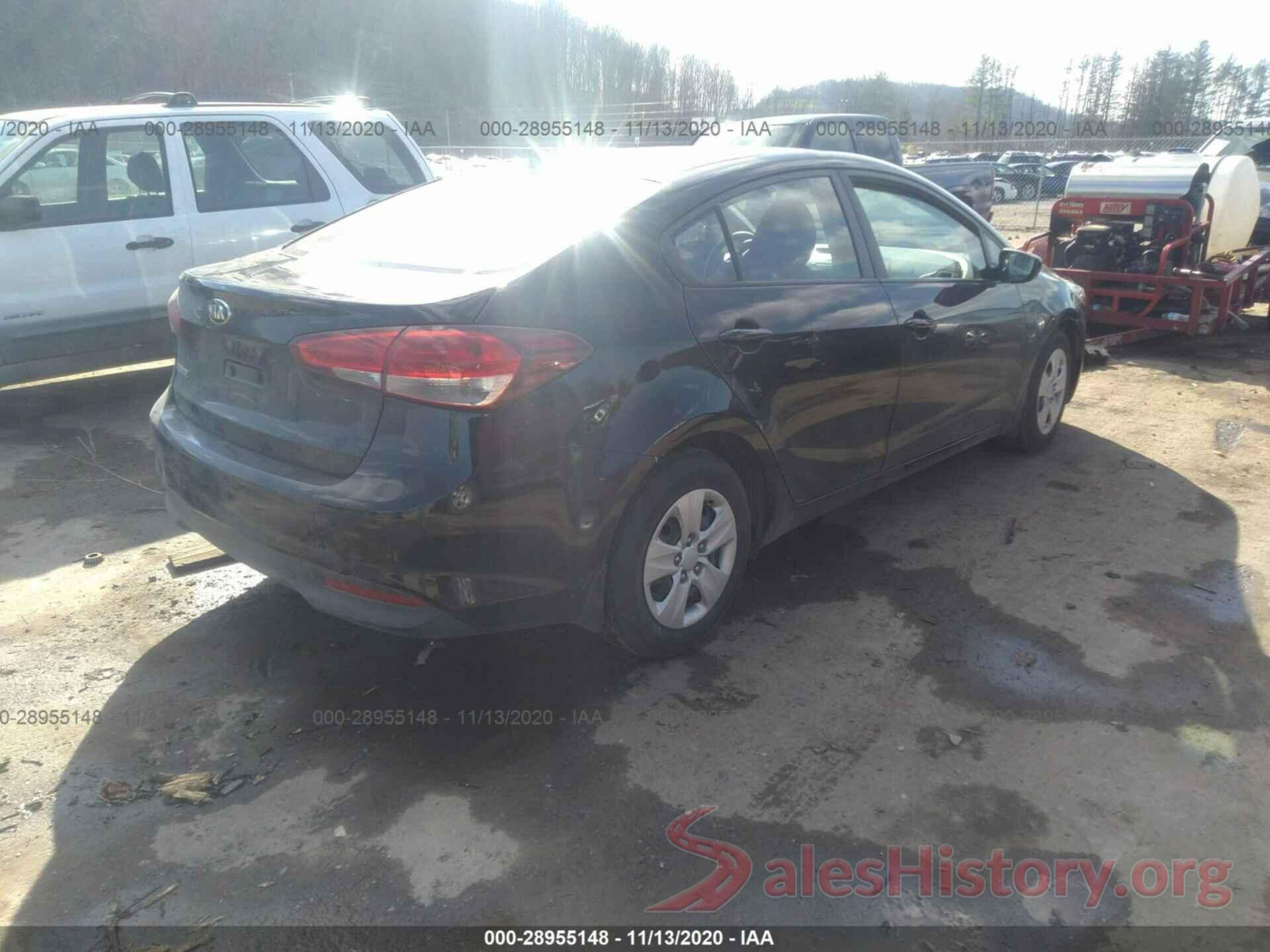 3KPFK4A77HE153582 2017 KIA FORTE