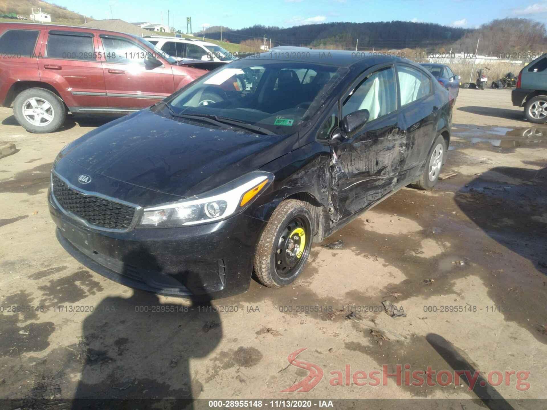 3KPFK4A77HE153582 2017 KIA FORTE