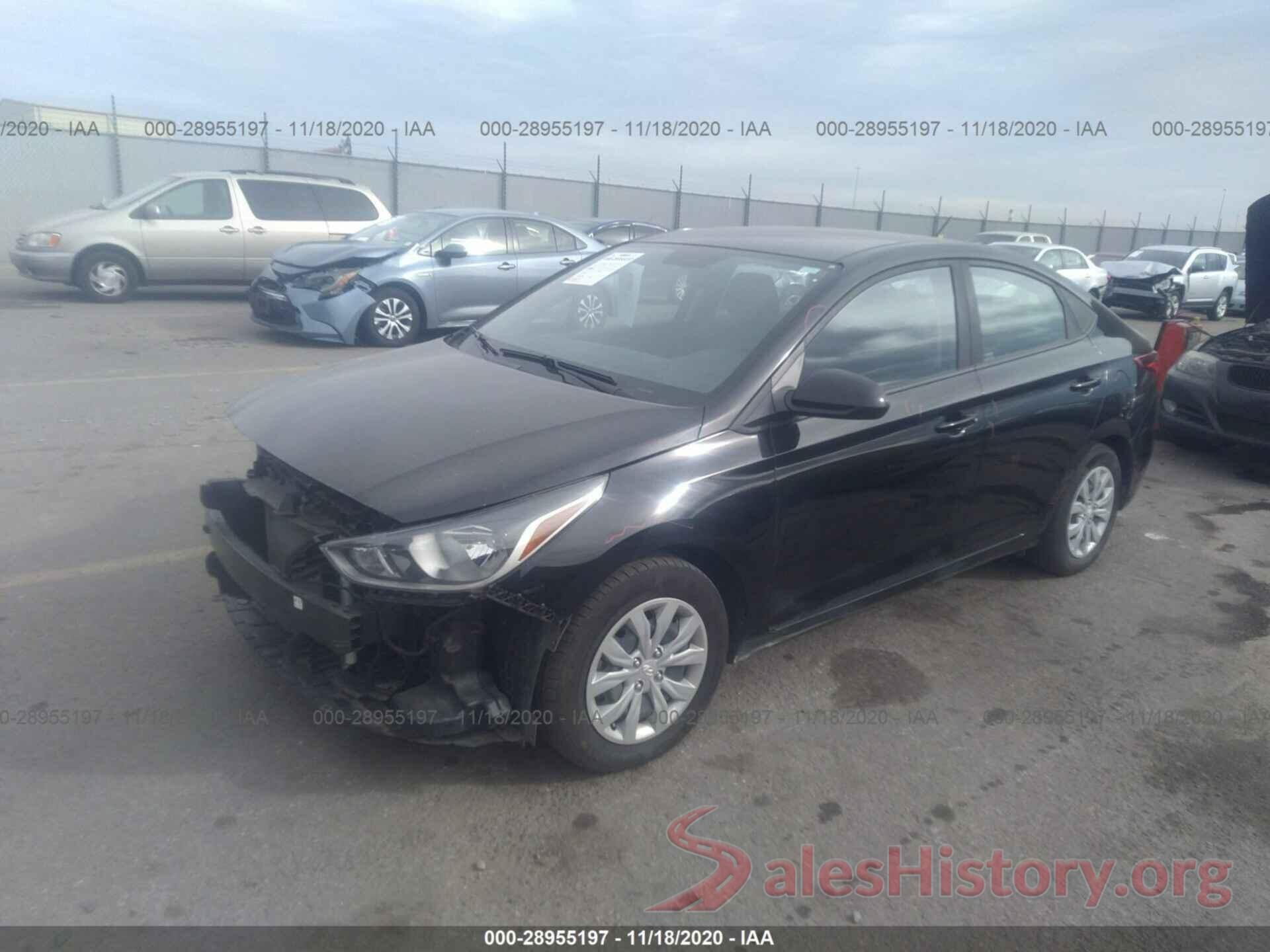 3KPC24A33KE056791 2019 HYUNDAI ACCENT