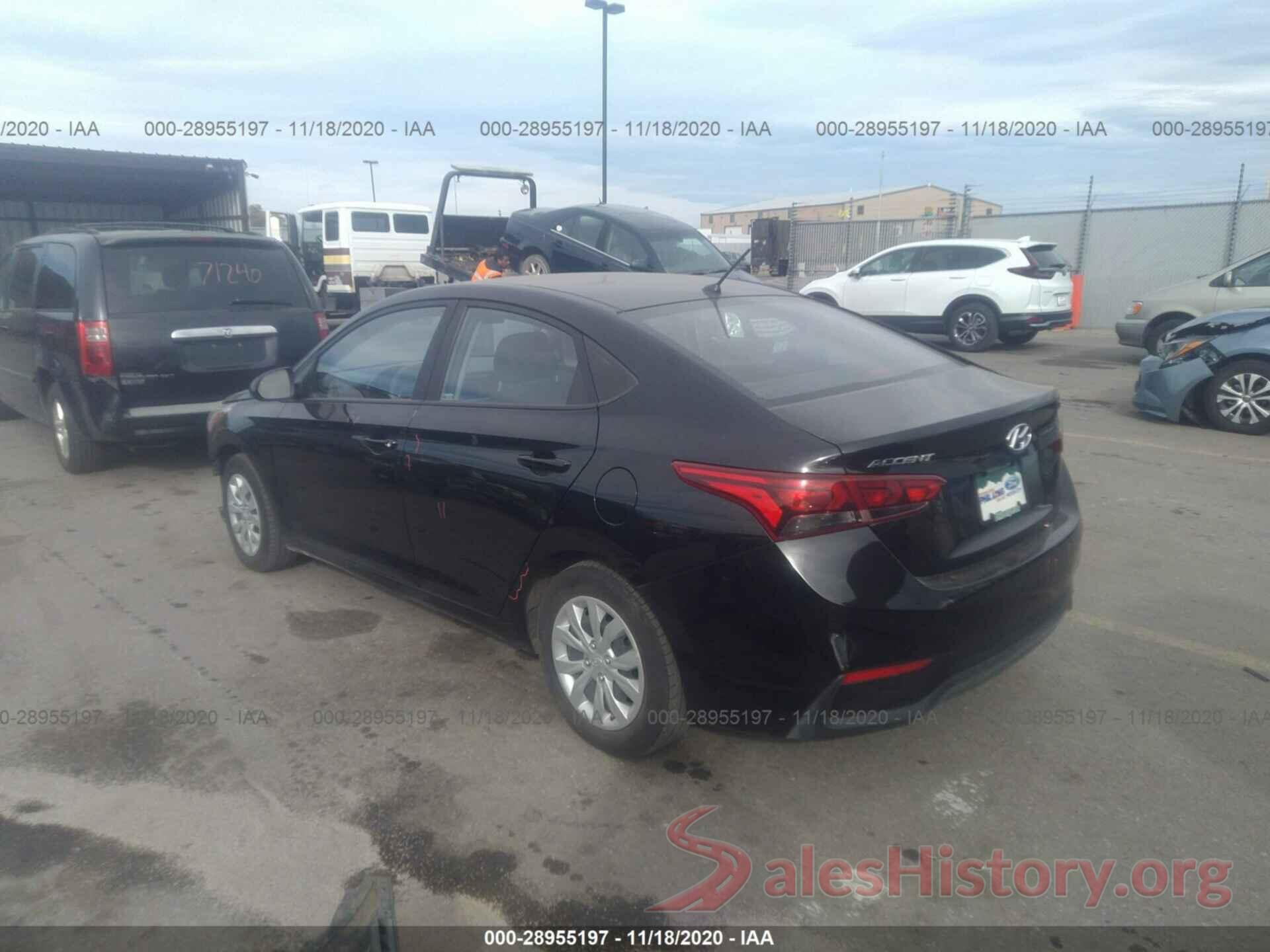 3KPC24A33KE056791 2019 HYUNDAI ACCENT