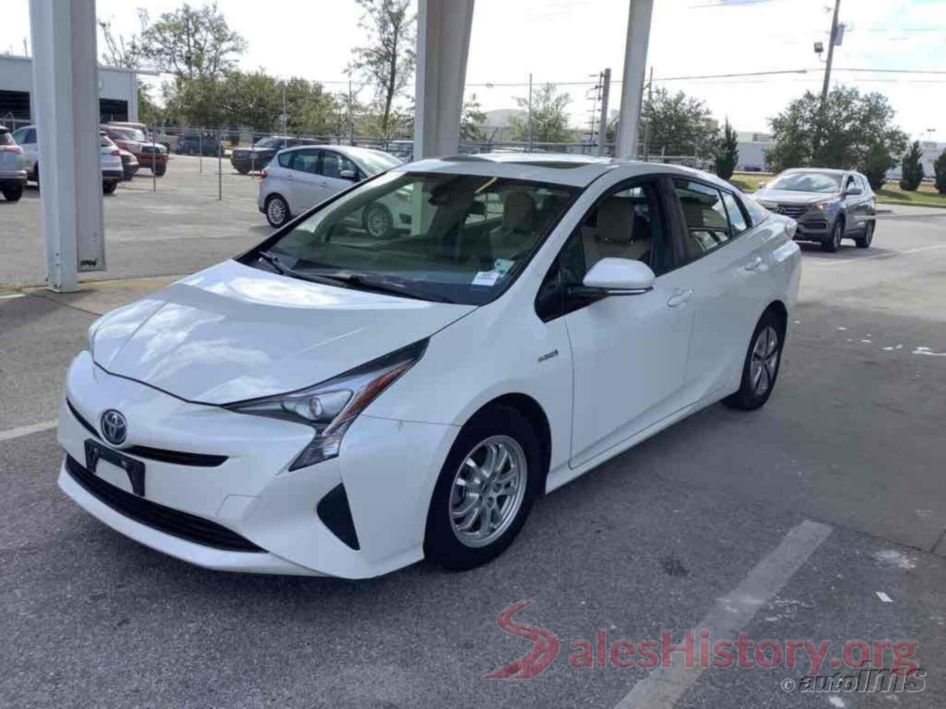 JTDKARFU7G3019805 2016 TOYOTA PRIUS