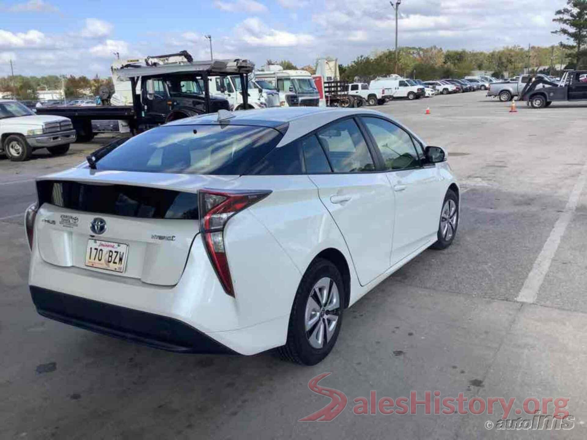 JTDKARFU7G3019805 2016 TOYOTA PRIUS