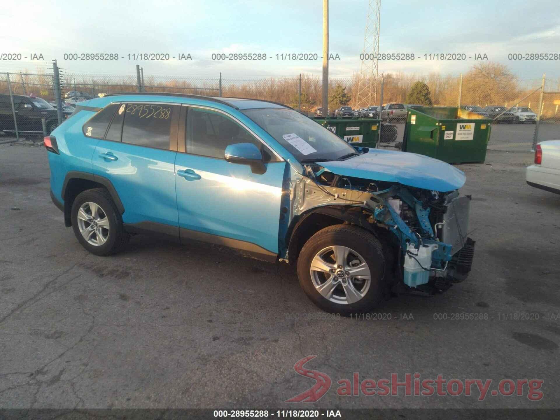 2T3P1RFVXLW115398 2020 TOYOTA RAV4