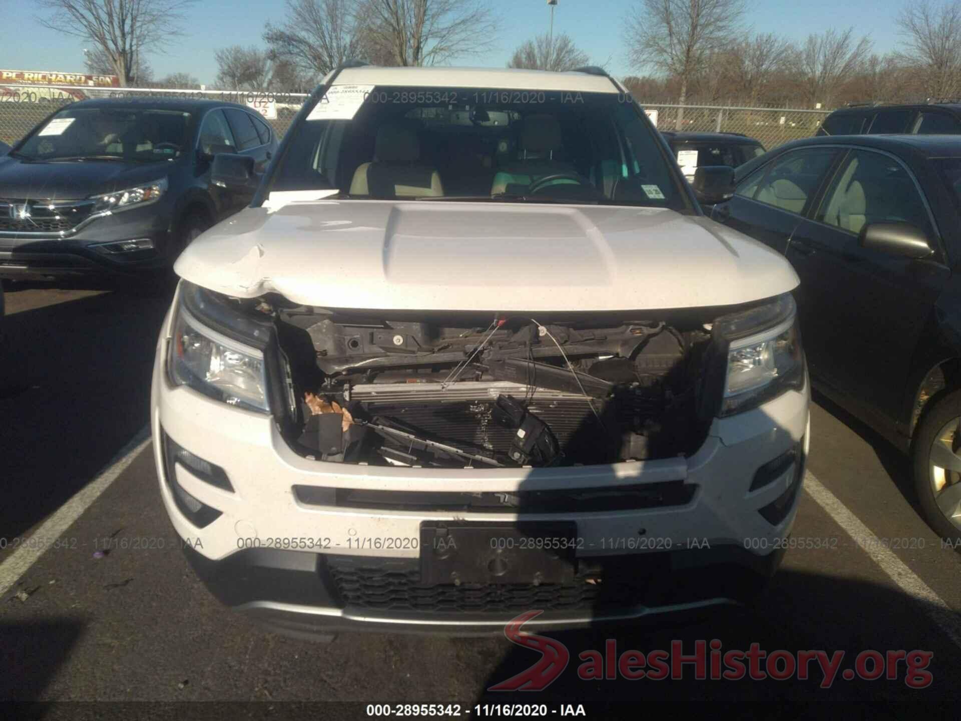 1FM5K8D88GGA94186 2016 FORD EXPLORER