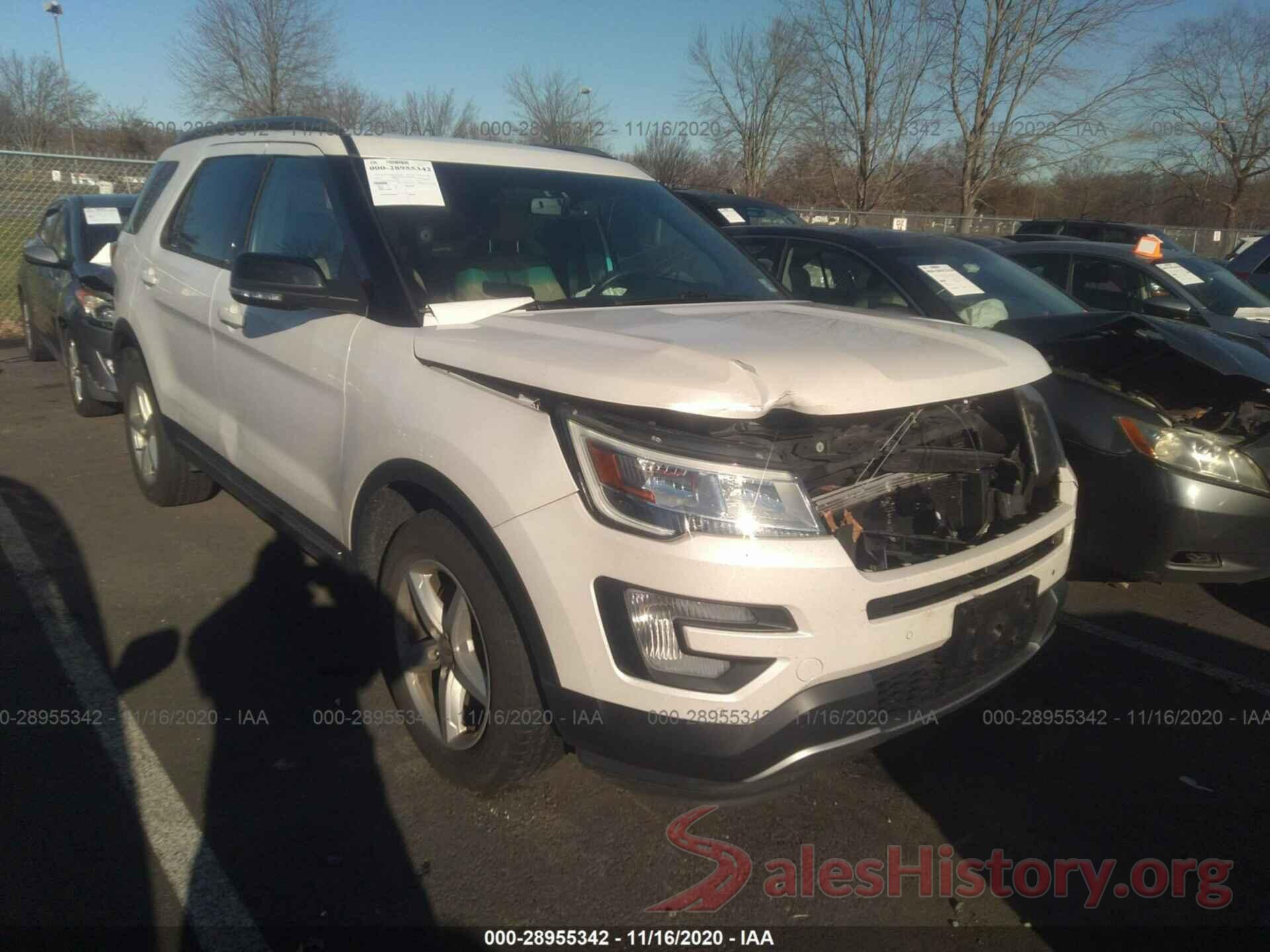 1FM5K8D88GGA94186 2016 FORD EXPLORER