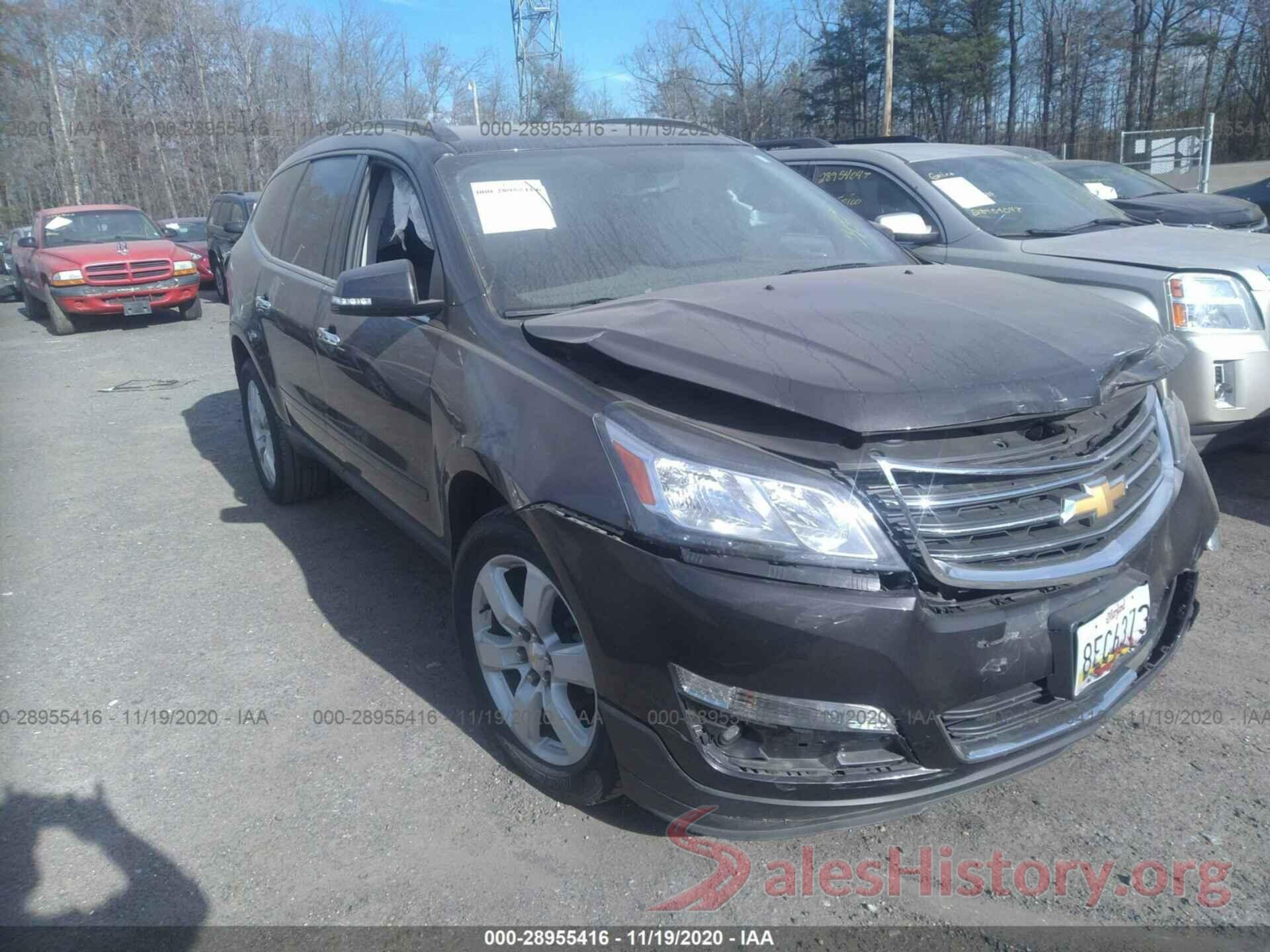 1GNKRGKDXHJ221318 2017 CHEVROLET TRAVERSE