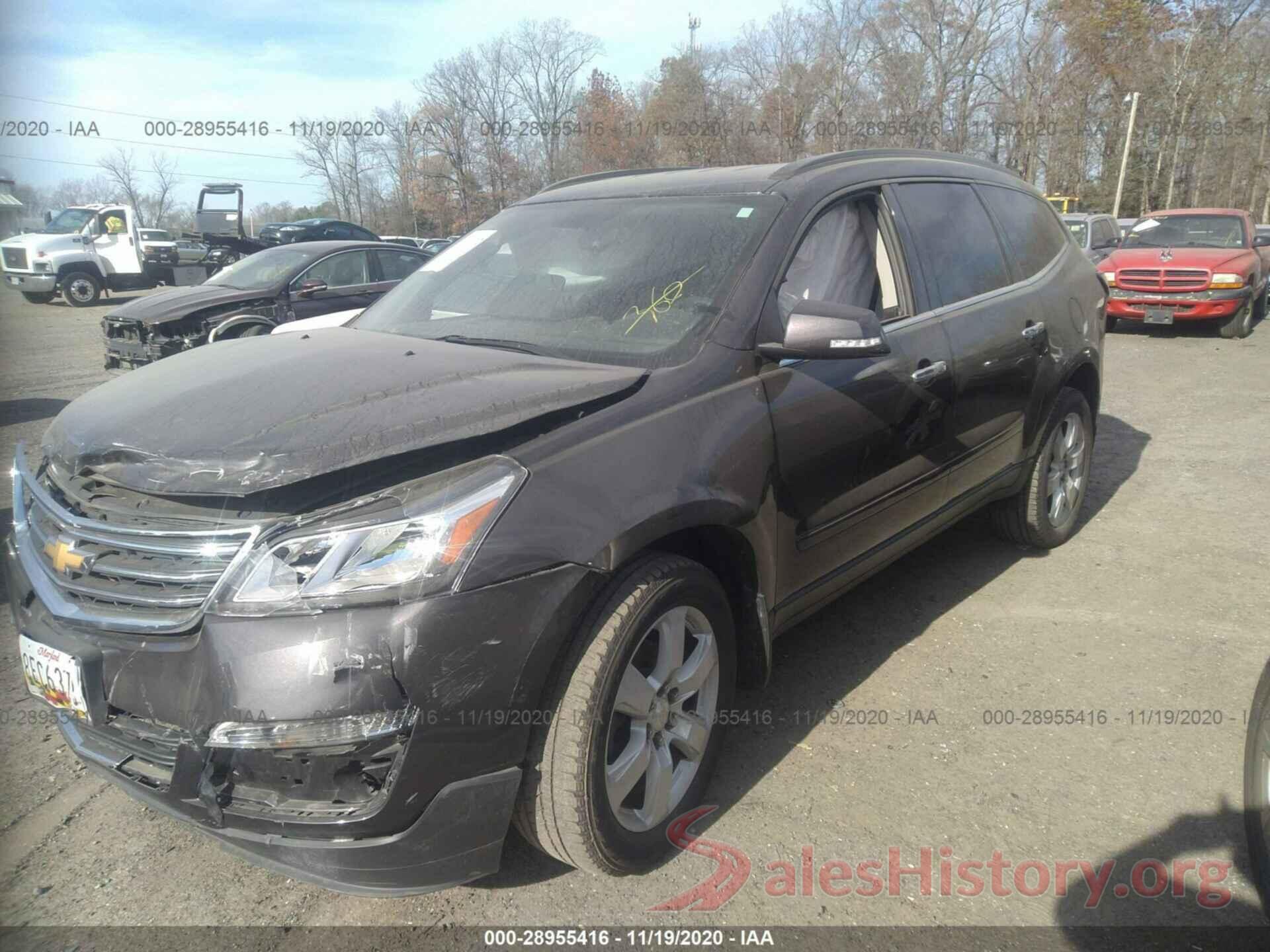 1GNKRGKDXHJ221318 2017 CHEVROLET TRAVERSE