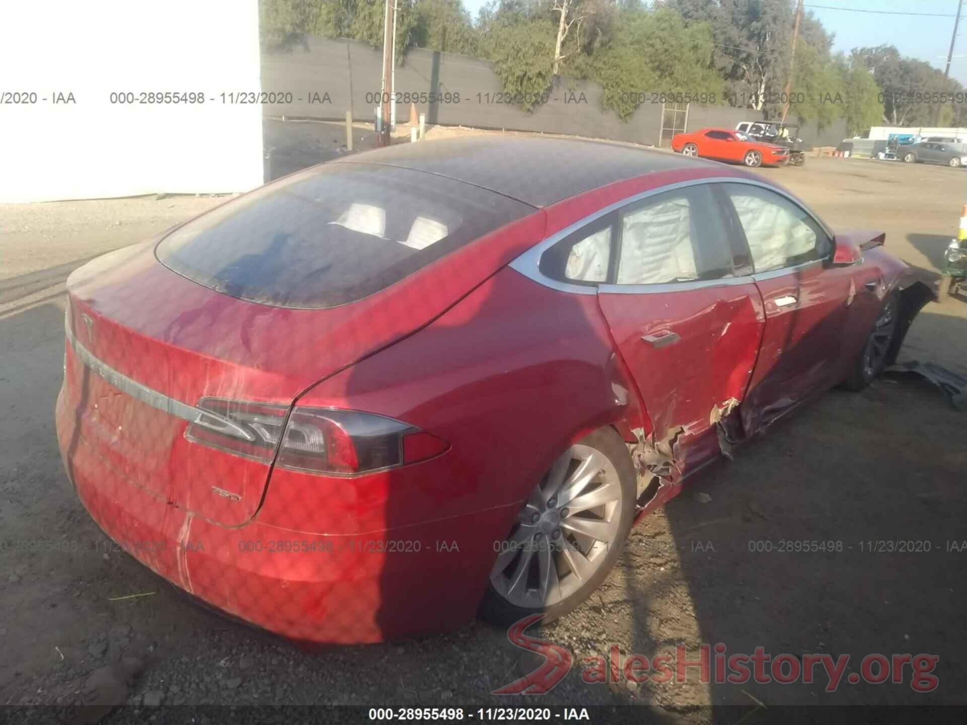 5YJSA1E25JF277087 2018 TESLA MODEL S