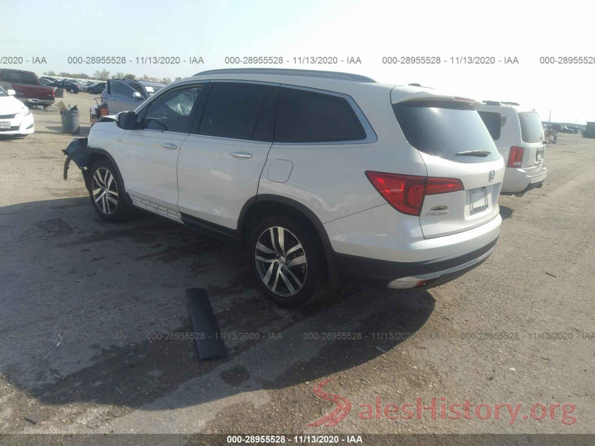 5FNYF5H9XGB023332 2016 HONDA PILOT