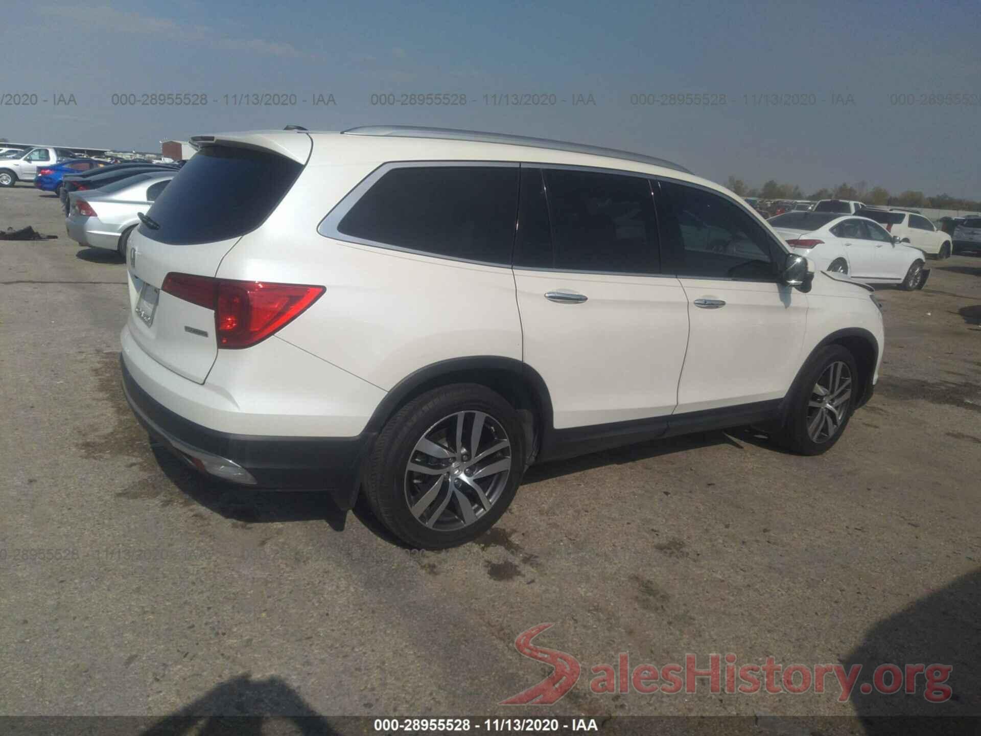 5FNYF5H9XGB023332 2016 HONDA PILOT