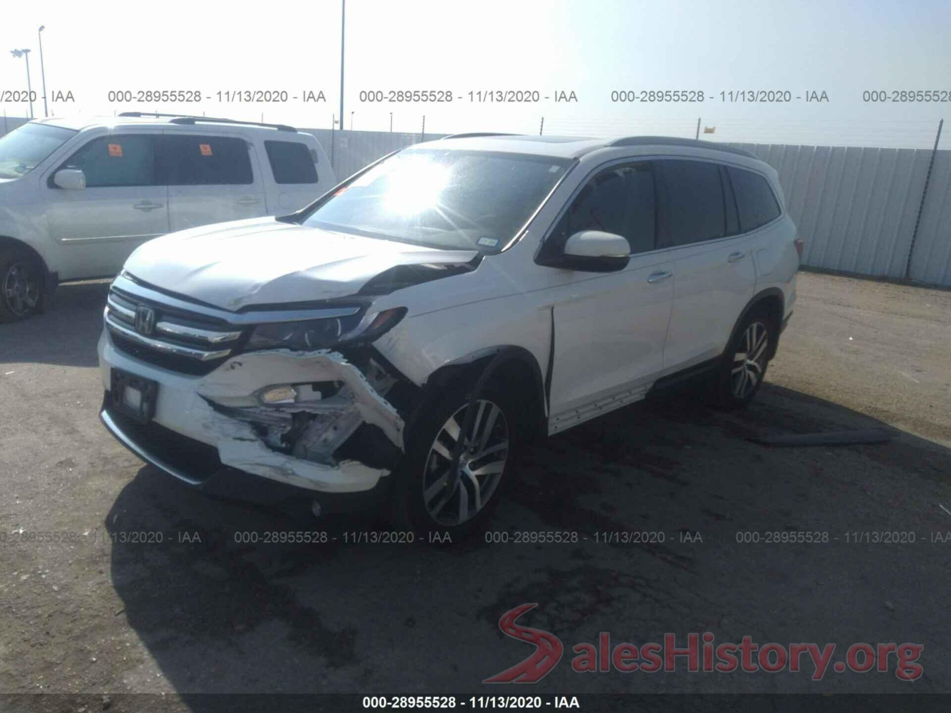 5FNYF5H9XGB023332 2016 HONDA PILOT