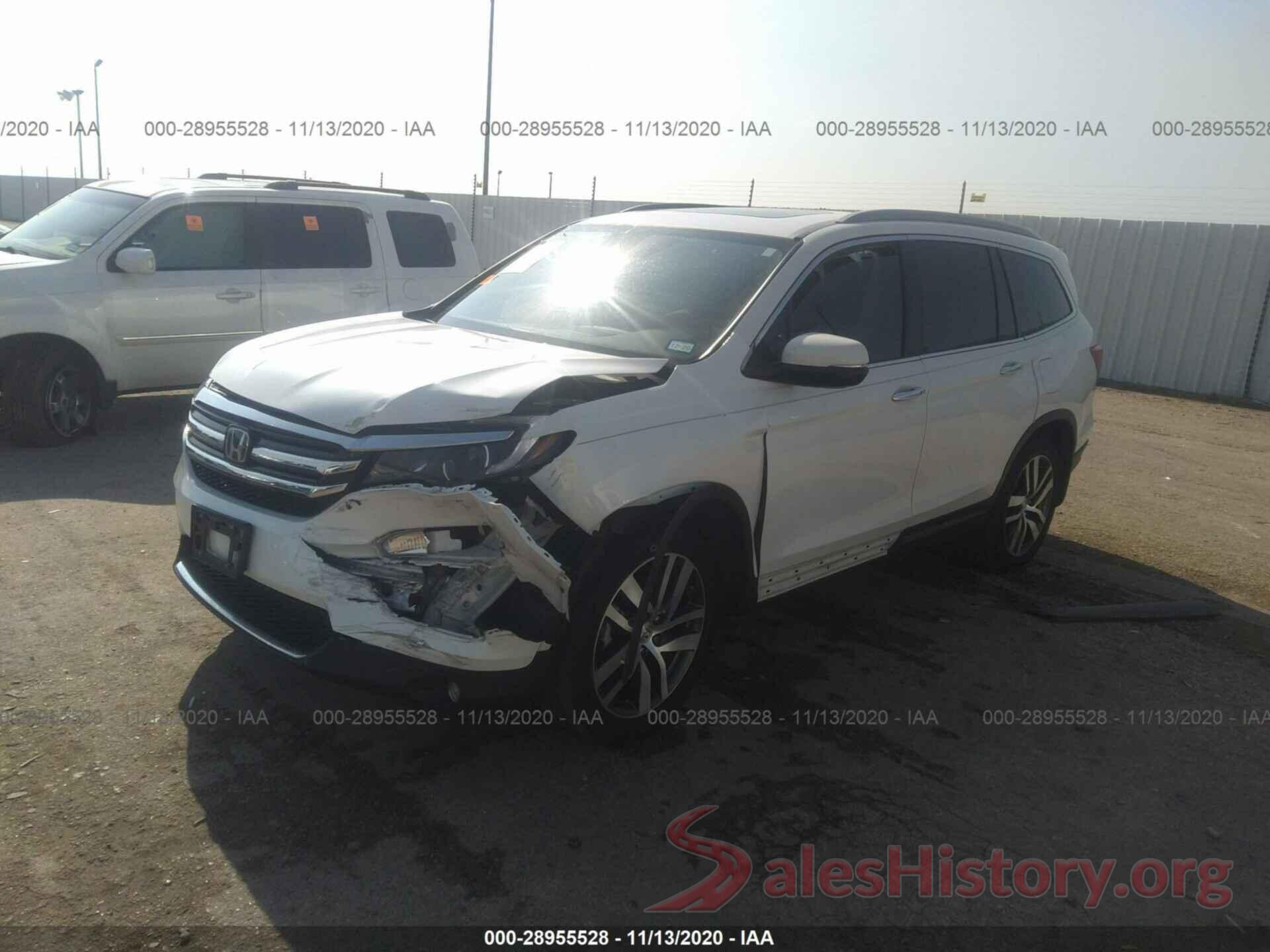 5FNYF5H9XGB023332 2016 HONDA PILOT