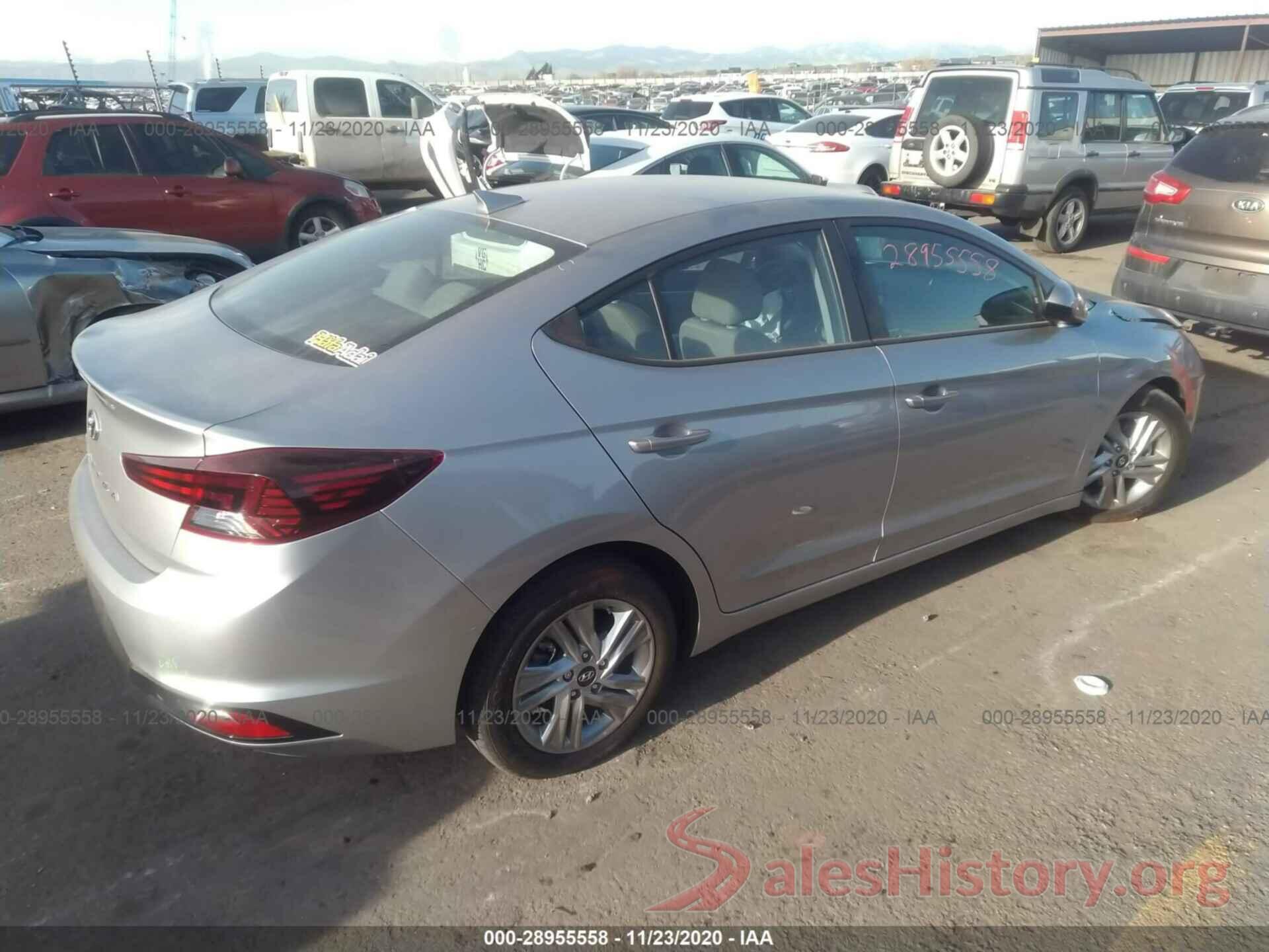 5NPD84LF1LH596860 2020 HYUNDAI ELANTRA