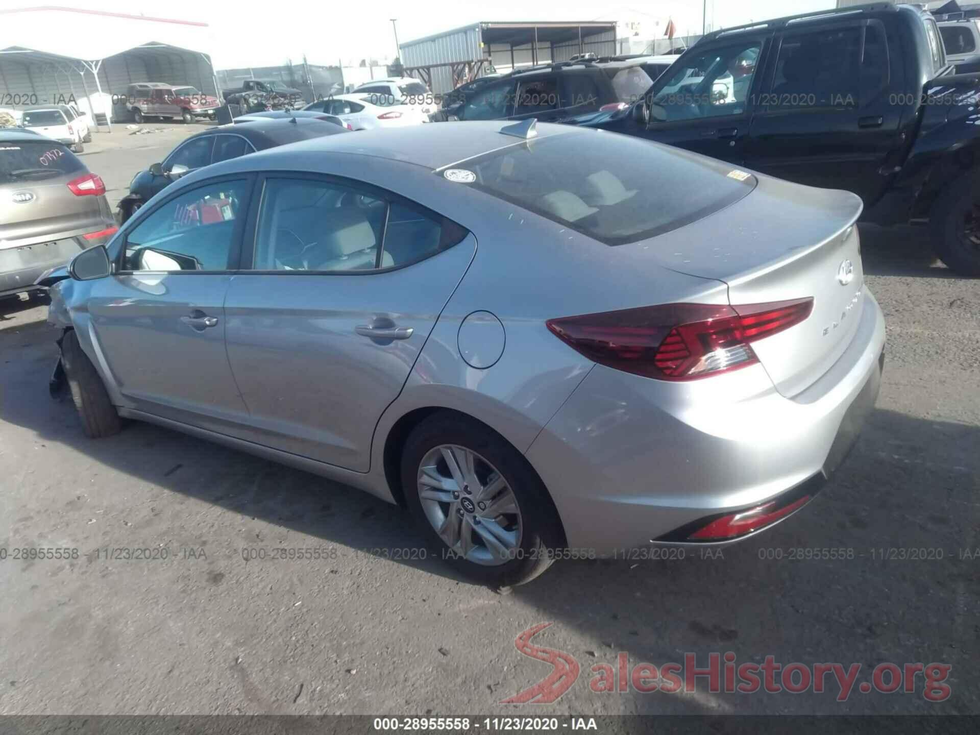 5NPD84LF1LH596860 2020 HYUNDAI ELANTRA