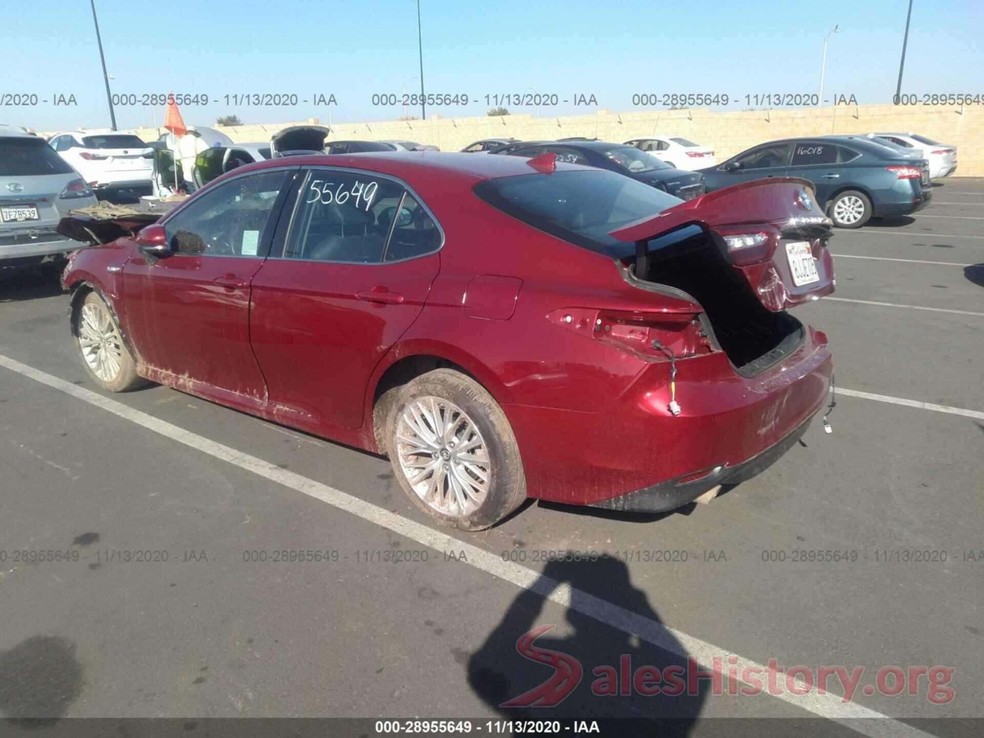 4T1B21HK4KU516349 2019 TOYOTA CAMRY