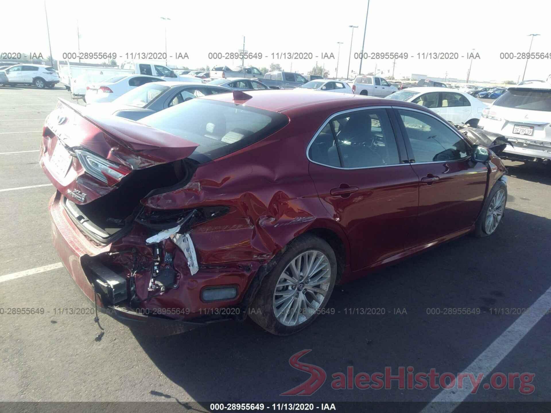 4T1B21HK4KU516349 2019 TOYOTA CAMRY