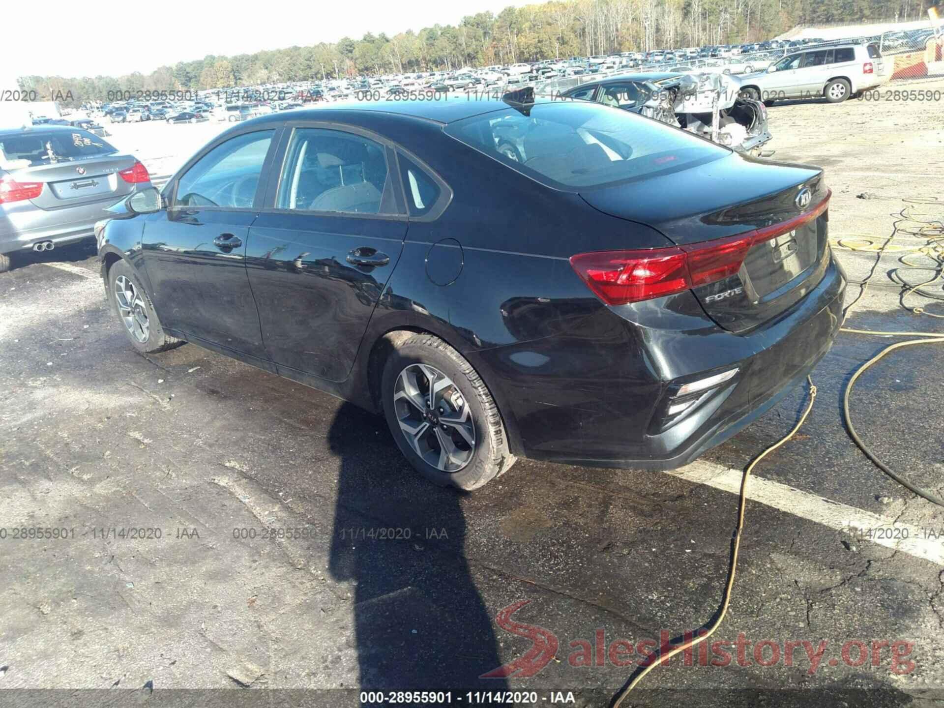 3KPF24ADXLE225888 2020 KIA FORTE