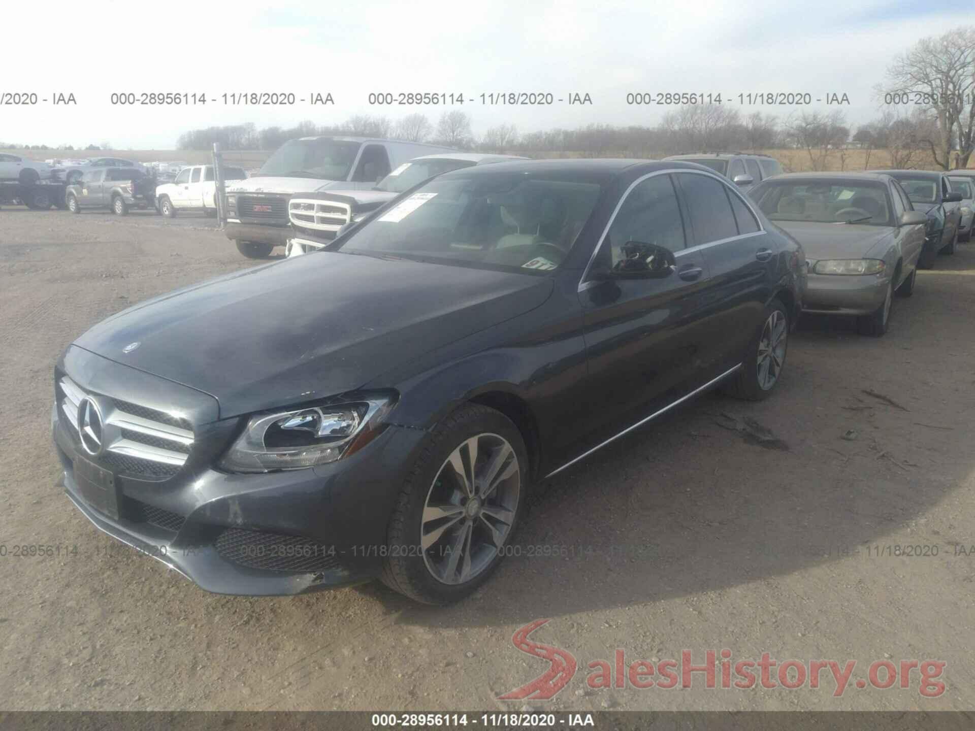 55SWF4KBXGU120719 2016 MERCEDES-BENZ C-CLASS