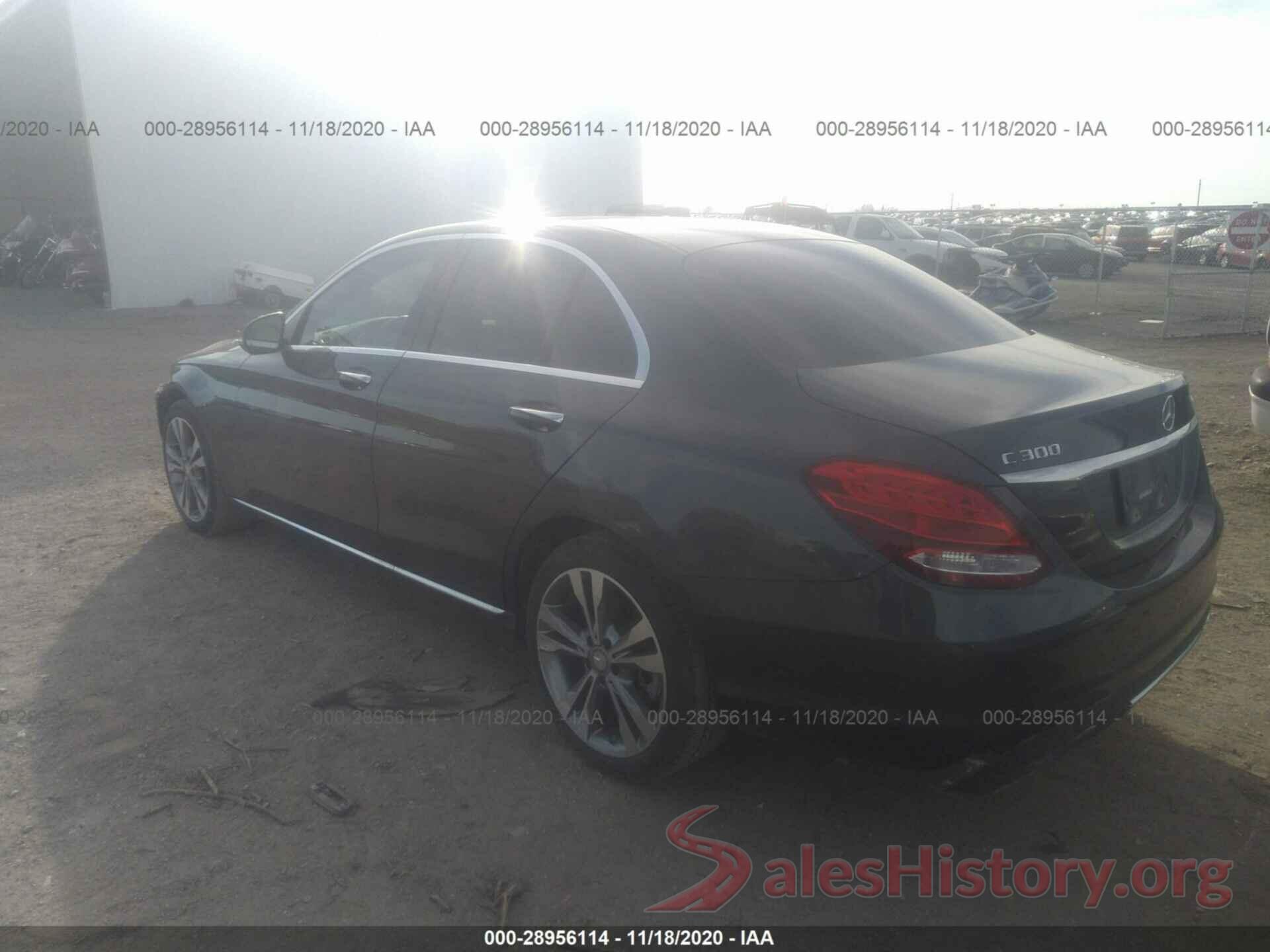 55SWF4KBXGU120719 2016 MERCEDES-BENZ C-CLASS