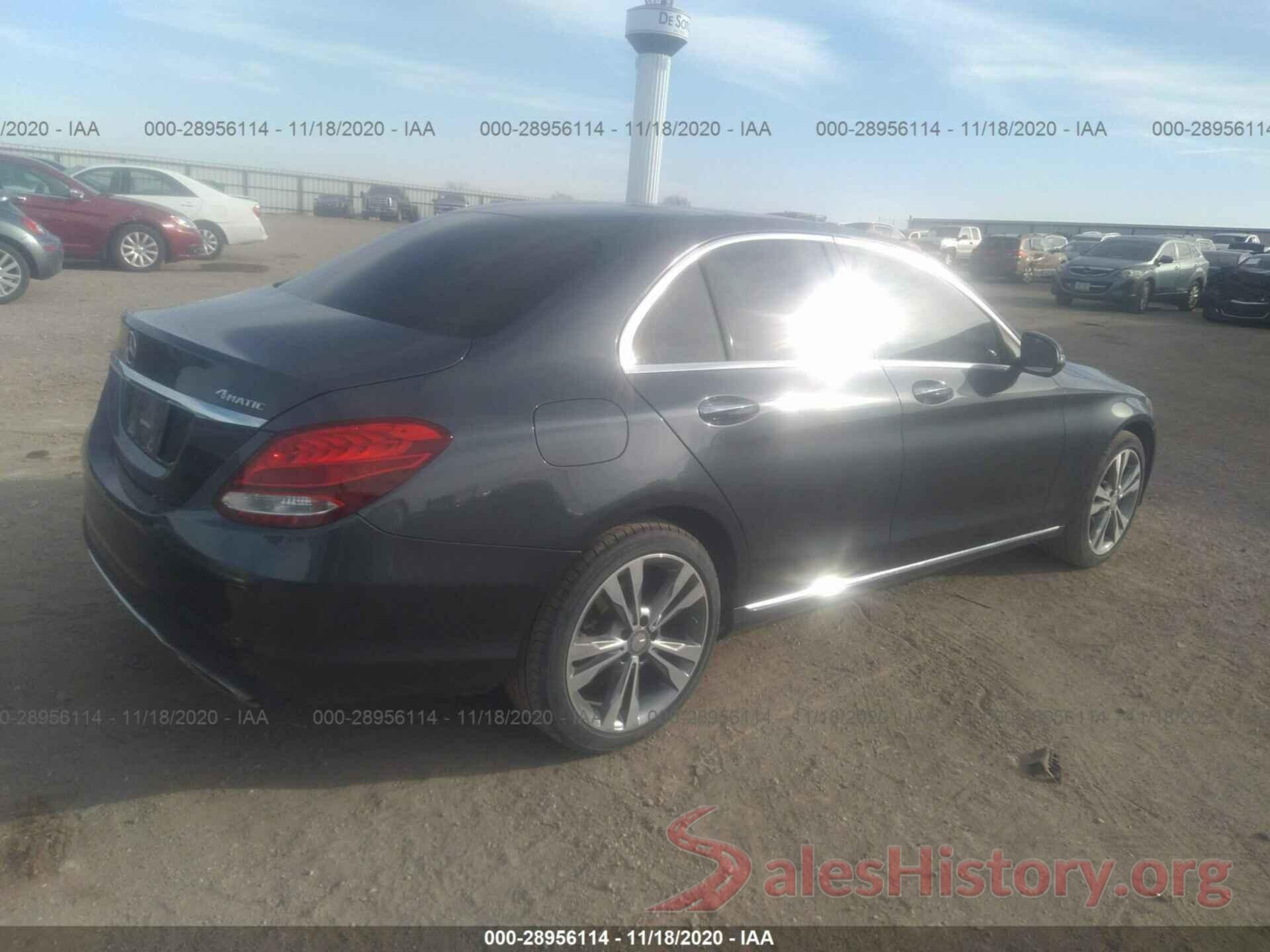 55SWF4KBXGU120719 2016 MERCEDES-BENZ C-CLASS