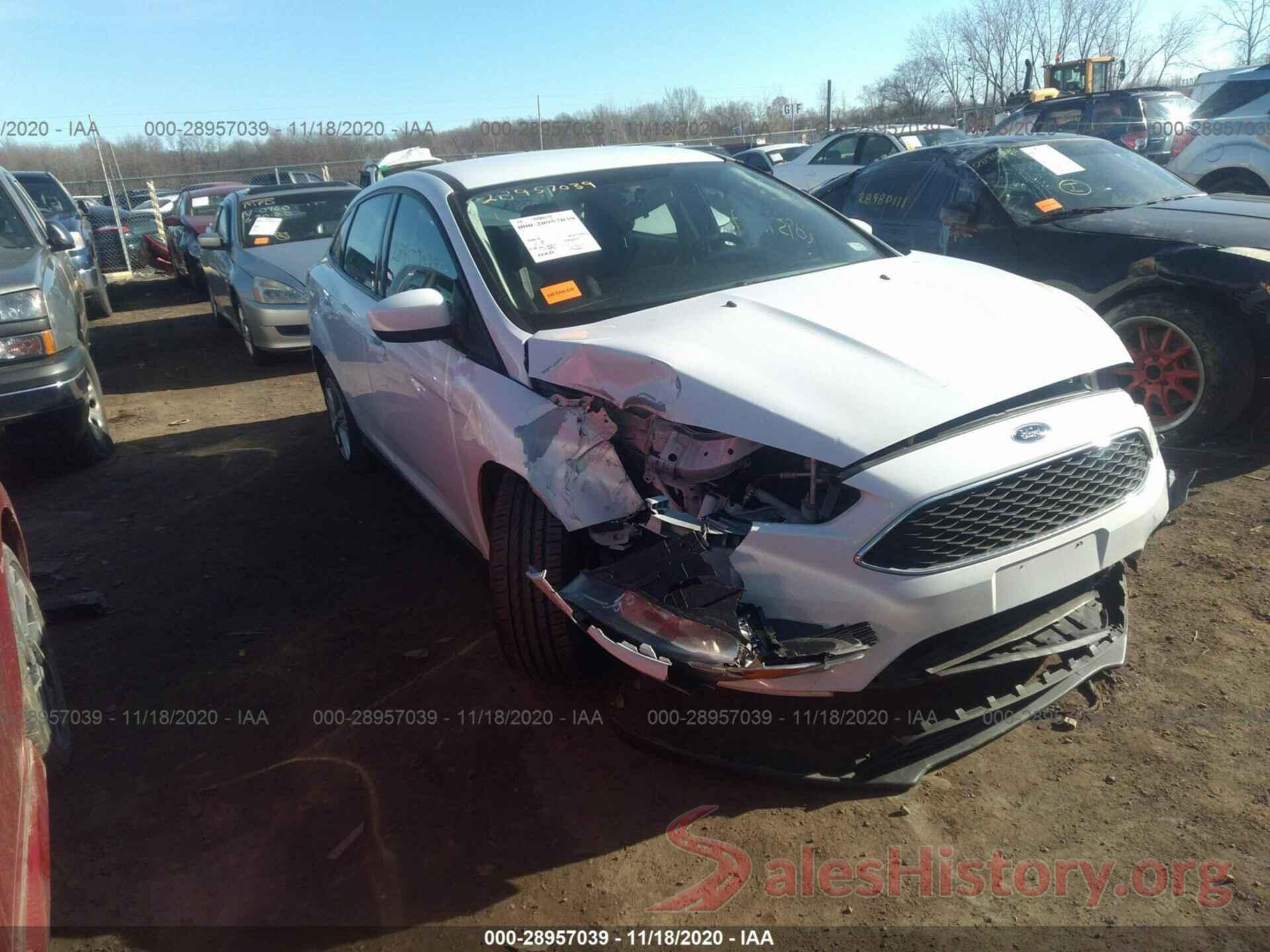 1FADP3F28JL316842 2018 FORD FOCUS