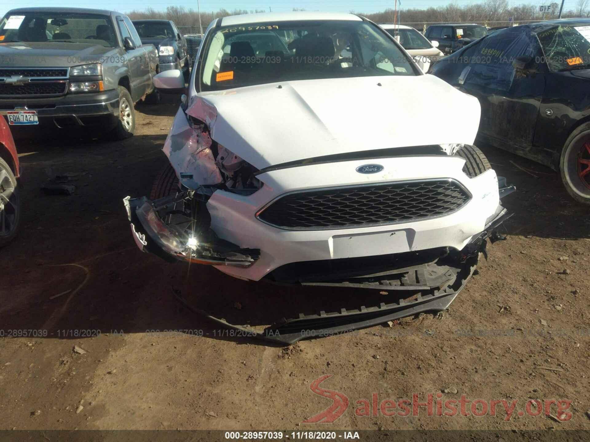 1FADP3F28JL316842 2018 FORD FOCUS