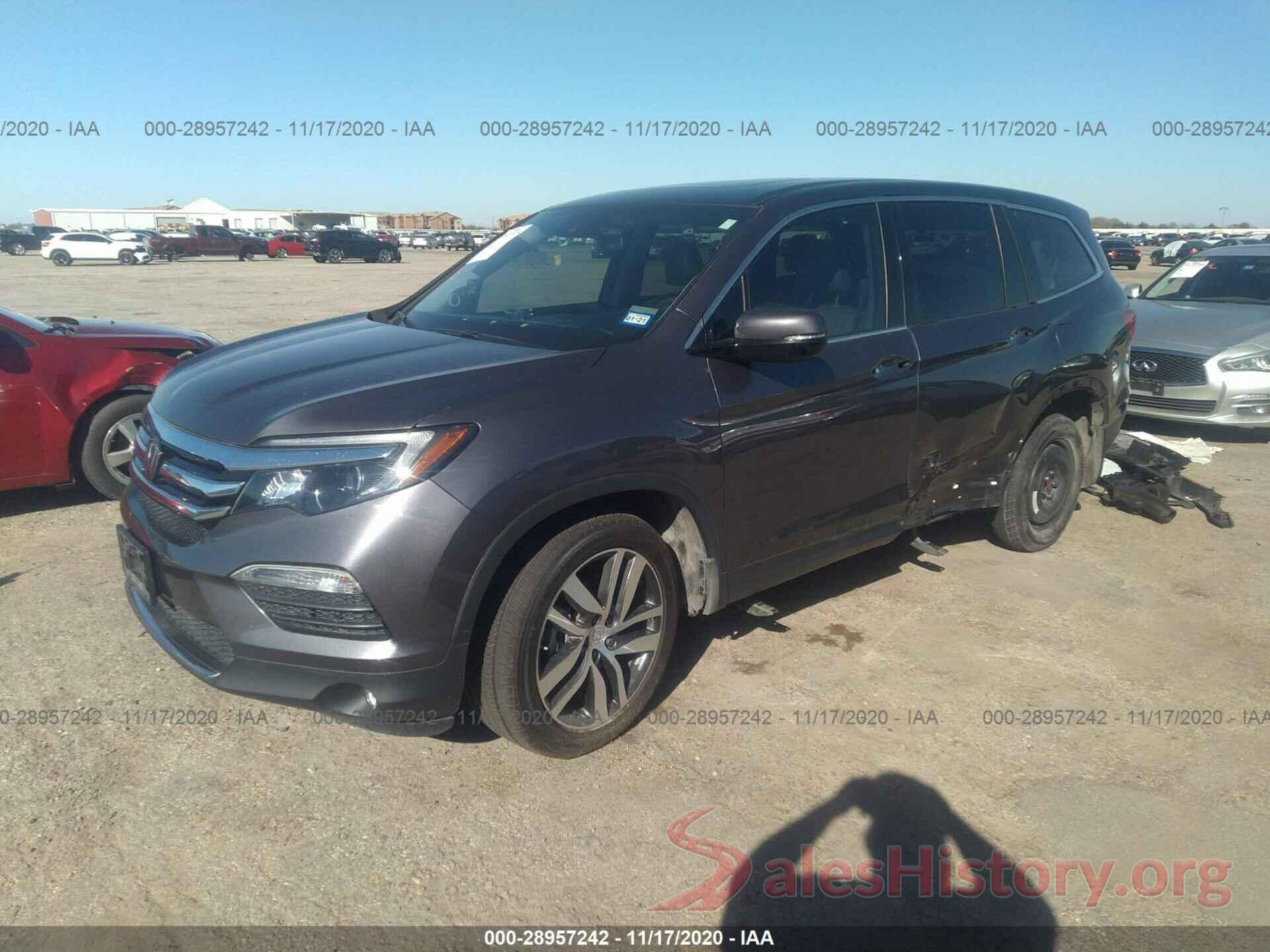 5FNYF5H91HB036388 2017 HONDA PILOT