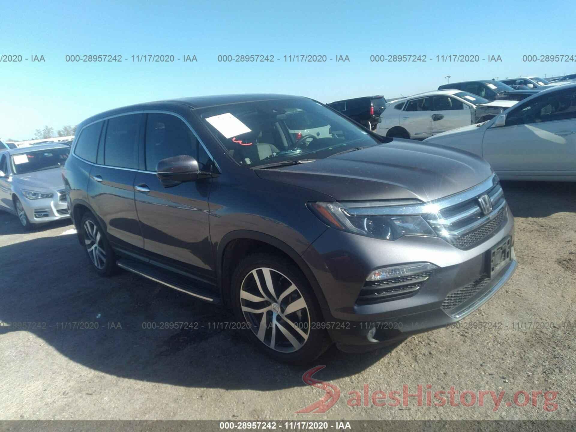 5FNYF5H91HB036388 2017 HONDA PILOT