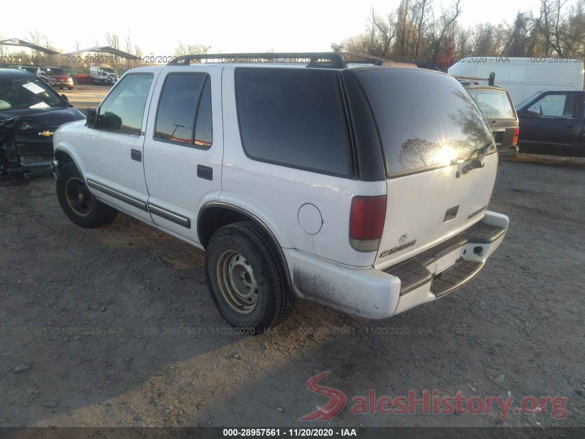 1GNCS13W312196591 2001 CHEVROLET BLAZER