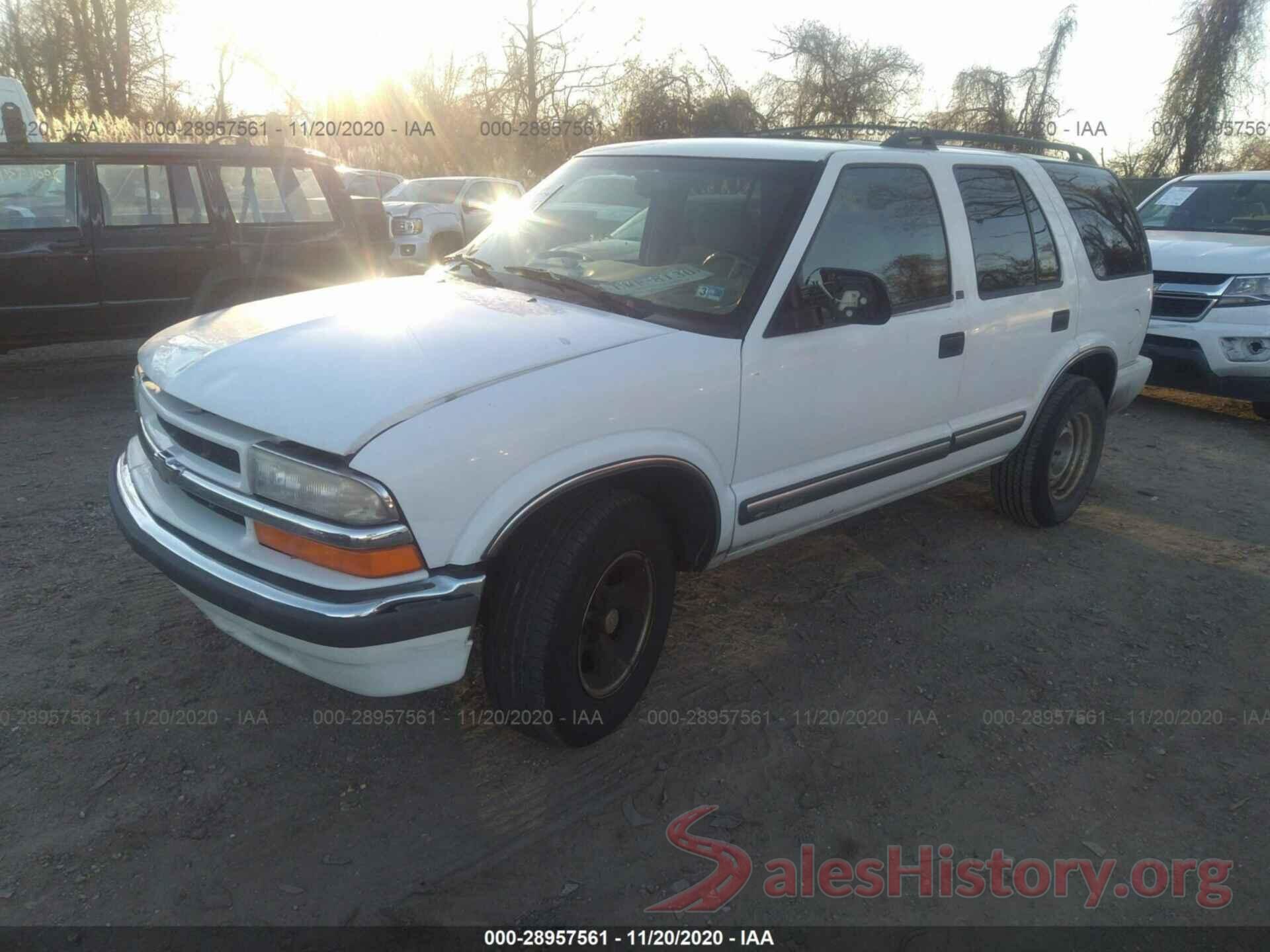 1GNCS13W312196591 2001 CHEVROLET BLAZER