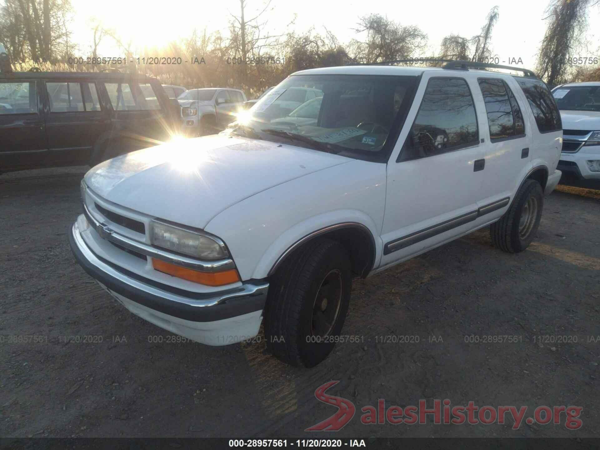 1GNCS13W312196591 2001 CHEVROLET BLAZER