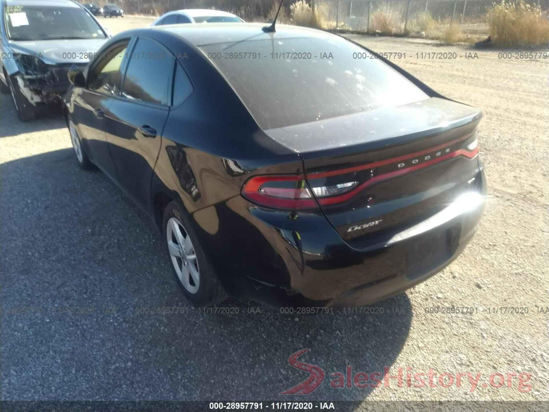 1C3CDFBB5GD762136 2016 DODGE DART